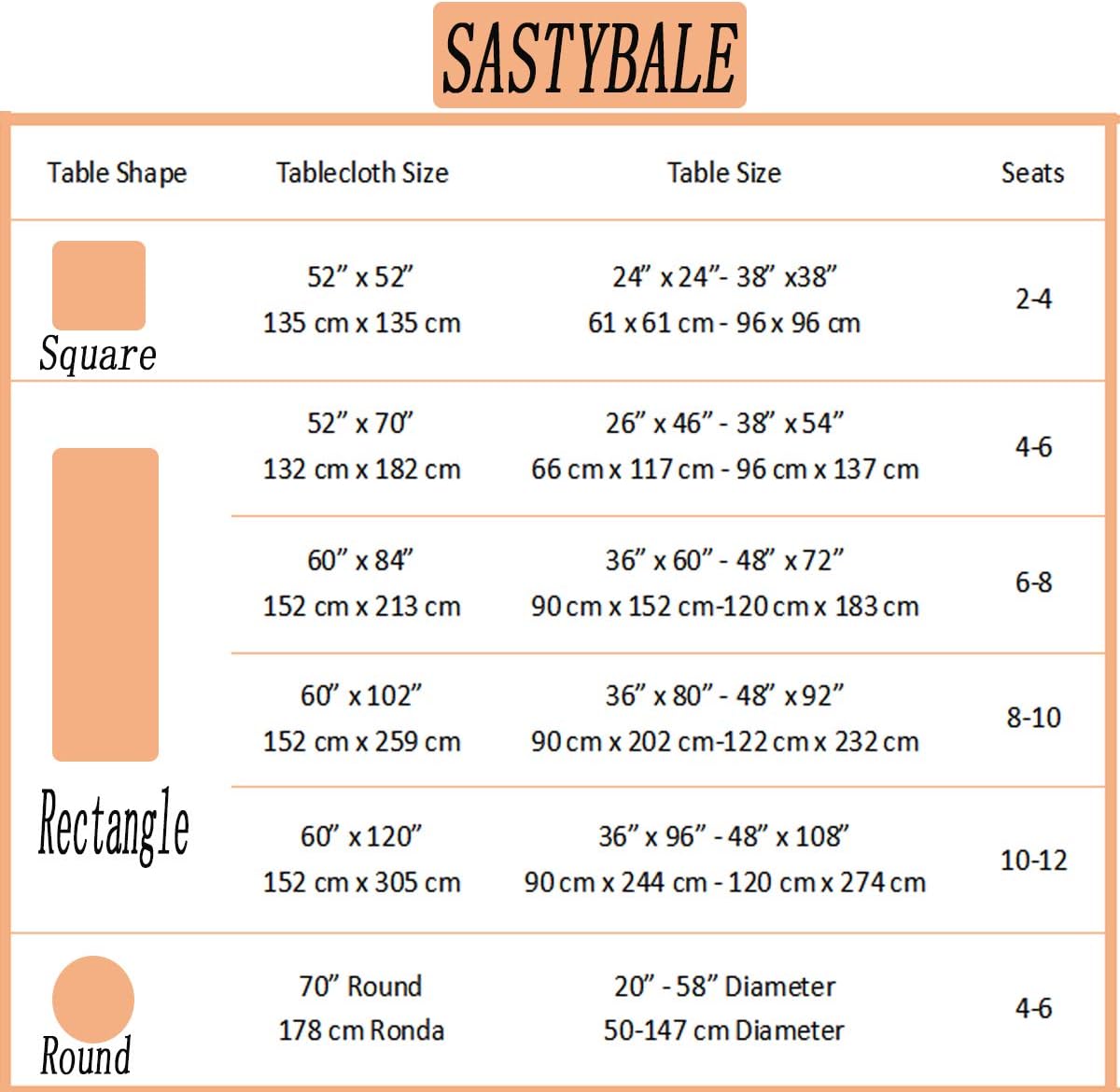 SASTYBALE Rectangle Tablecloth - 60 x 120 Inch Beige Cream Damask Table Cloth Jacquard Design Spill Proof Wrinkle Resistant Waterproof Soft Polyester Oblong Table Cover for Kitchen Parties(Ivory)