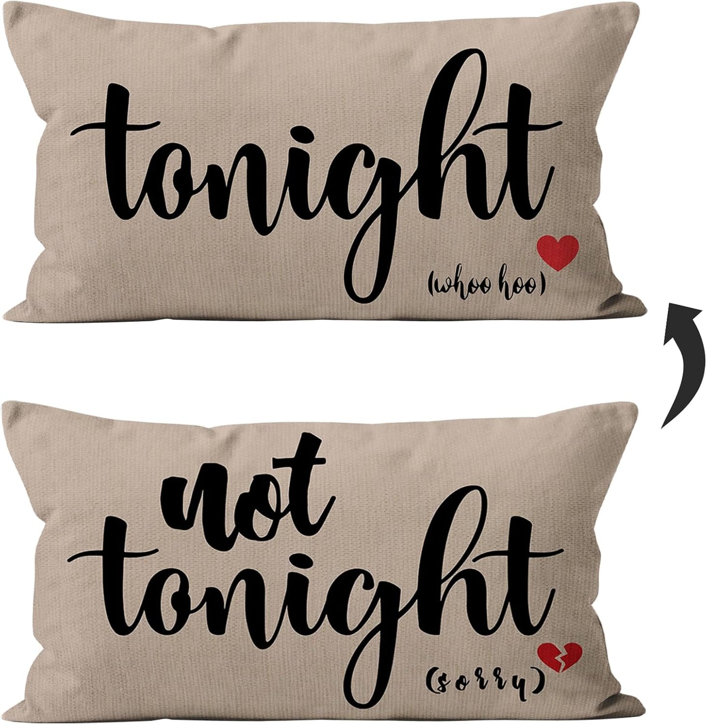 Mancheng-zi Bridal Gift,12x20 Pillow Cover,Bridal Shower Gifts,Funny Couples Reversible Linen Pillow Cover, Bachelorette Party Gifts,Bridal Gifts for Bride,Wedding Gifts for Bride(Light Brown)