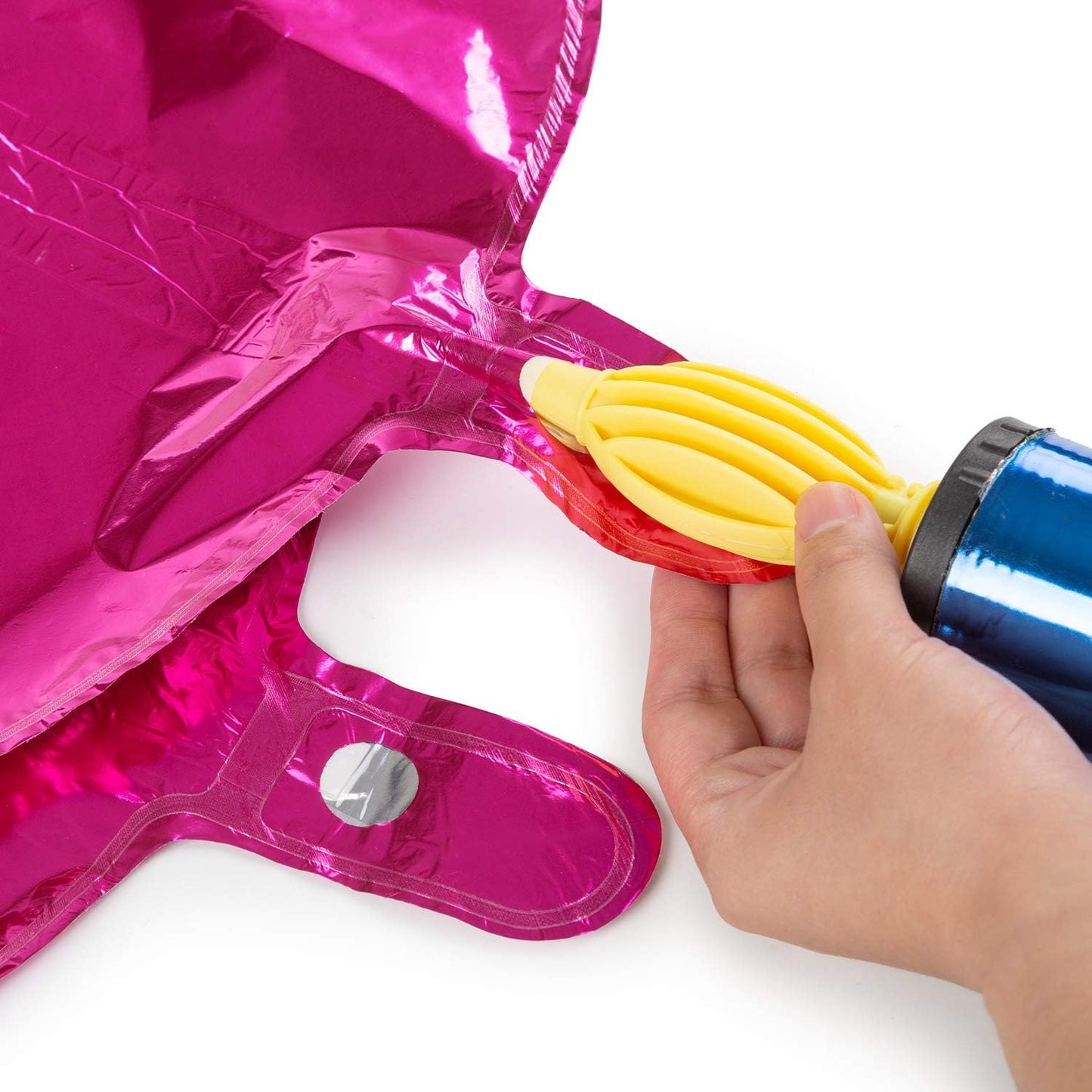 18" Blue Round Shaped Foil Balloons Mylar Helium Balloons for Birthday Party Wedding Baby Shower Decorations, Pack of 20