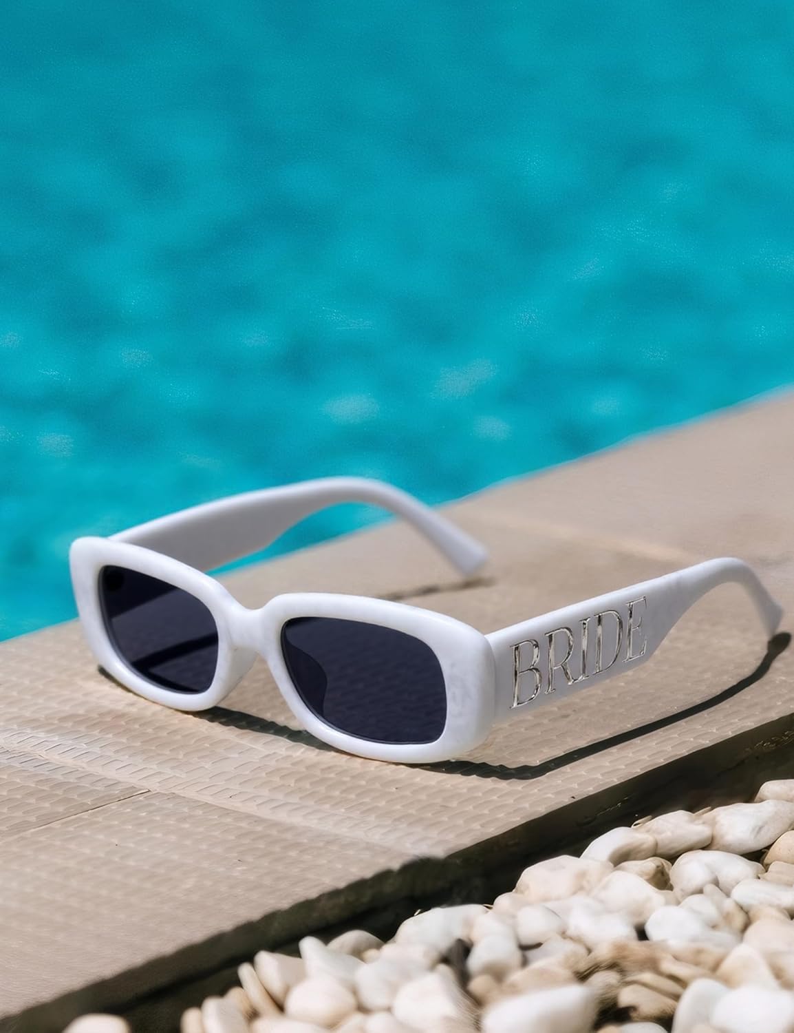 Marble Bride Sunglasses, Bride to be Decorations Glasses, Bachelorette Bach Wedding Party Favor Gift Glass