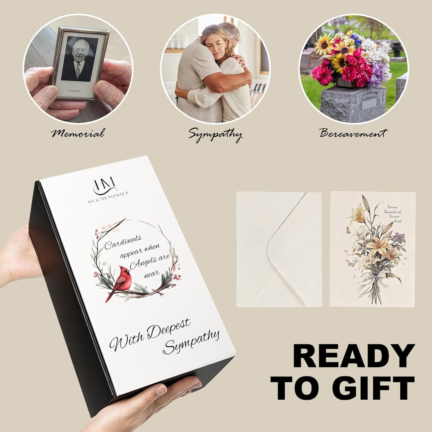 Memorial Lantern Bereavement Sympathy Gifts in Memory of Loved One Memorial Gifts for Loss of Husband Remembrance Gifts for Loss of Husband with LED Candle