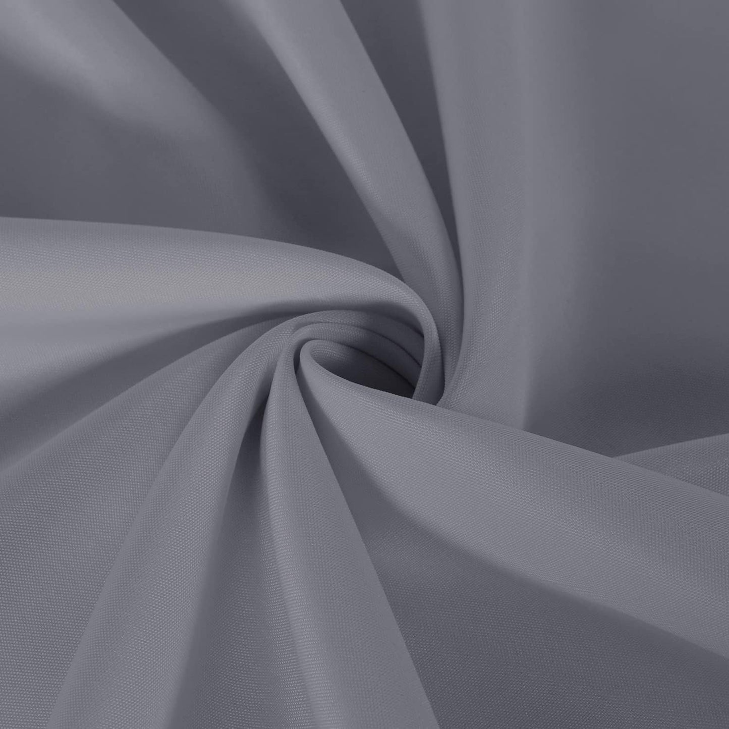 sancua 2 Pack Light Grey Tablecloth 60 x 120 Inch, Rectangle 8 Feet Table Cloth - Stain and Wrinkle Resistant Washable Polyester Table Cover for Dining Tables, Buffet Parties and Camping