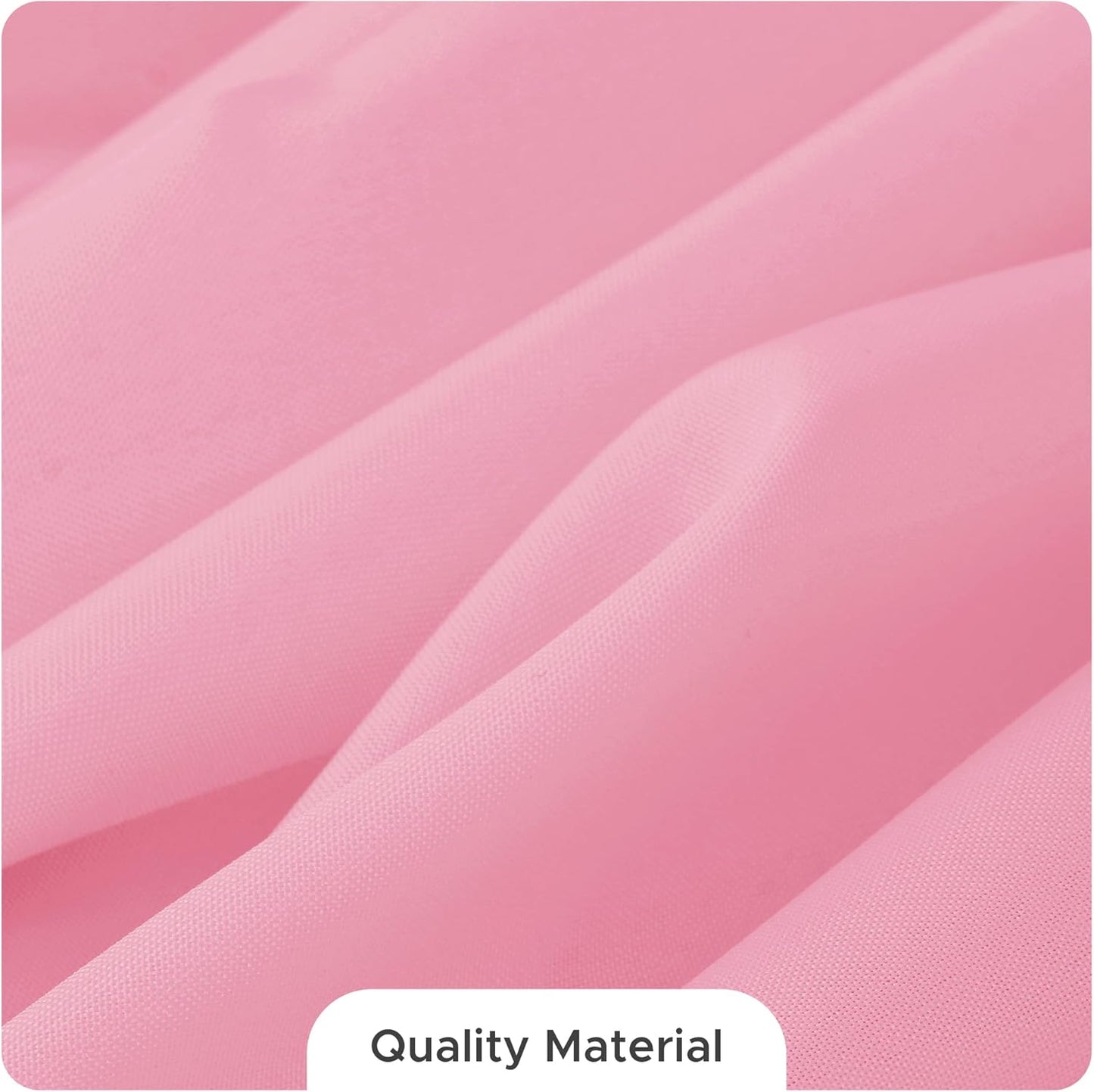 Fitable 8 Pack Round Tablecloths: Stain Resistant Wrinkle Free Circle Table Clothes, Washable Reusable Polyester Table Covers for Wedding Party Birthday Banquet Reception(Pink, 120 Inch)