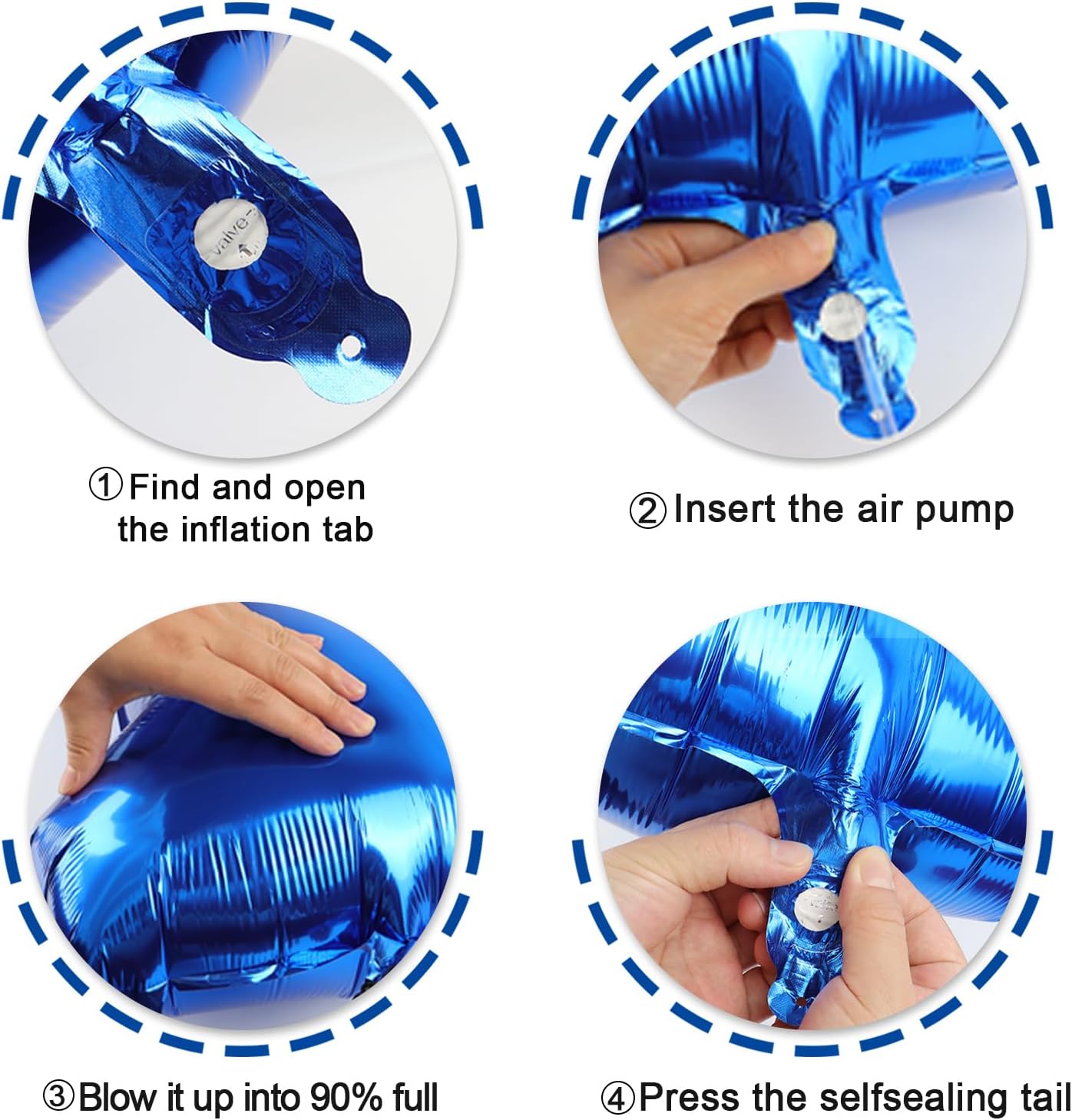 Large Foil Navy Blue Number 9 Balloon 40 Inch, Mylar 9th Number 9 Birthday Balloons, 9 19 29 39 59 99 Blue Party Decorations, Giant 9 Engagement Graduations Anniversary Party Supplies