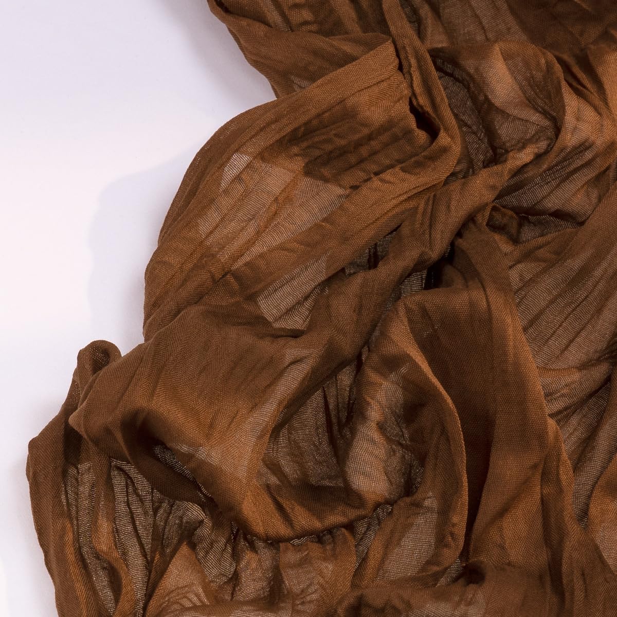 Brown Cheesecloth Table Runner Tan Fall Table Runner Boho Gauze 120 Inches Marron Cheese Cloth Fall Table Decorations for Thanksgiving Wedding Bridal Baby Shower Tea Party Decor