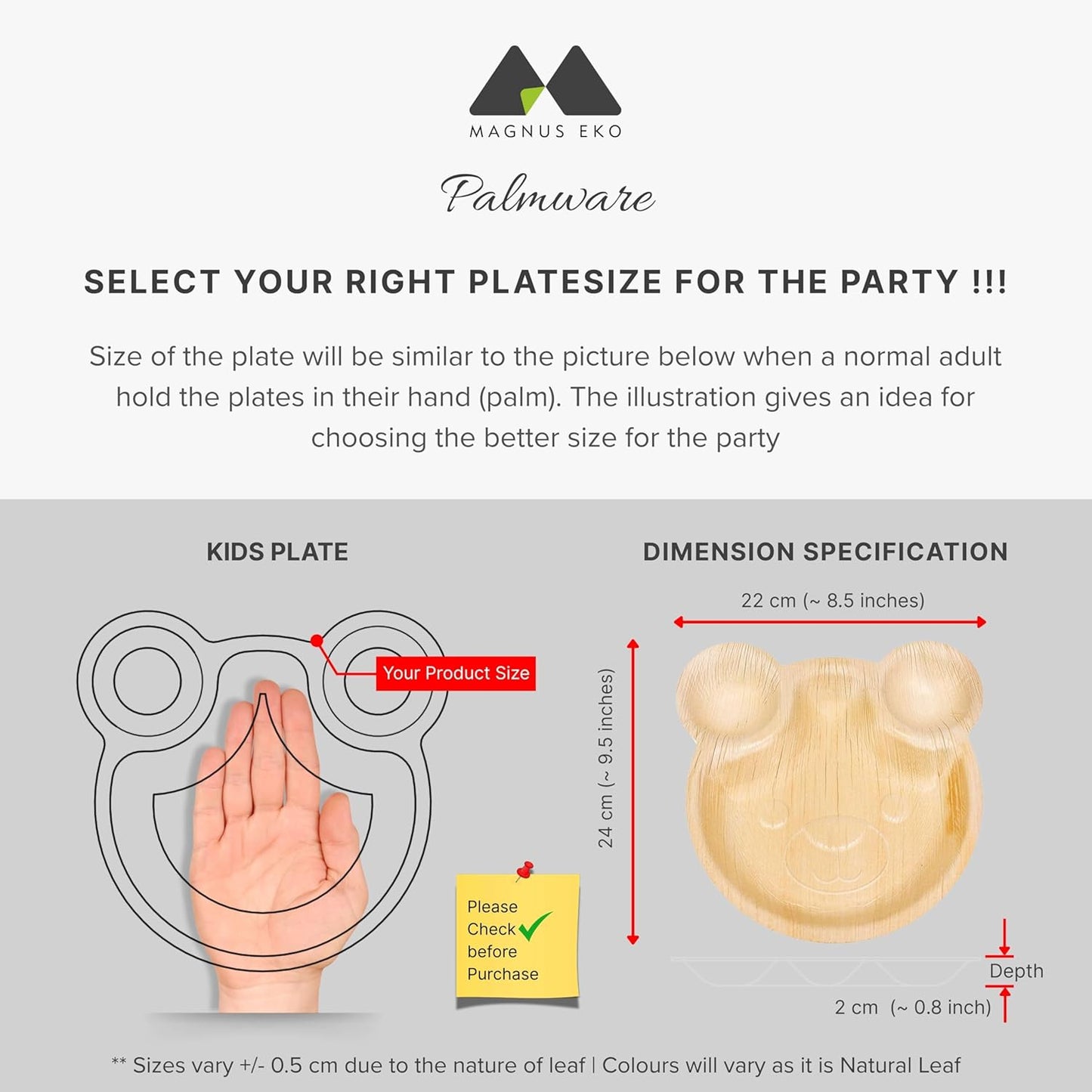 magnus Plates - 25,50,100,200 (Kids Party Plate (25 Plates))