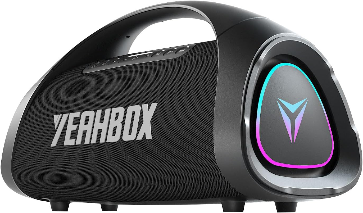 Sonic Boom MAX 300W Max Large Bluetooth Speaker Loud, Massive Bass, IPX66 Waterproof Party Portable Speaker with Subwoofer/EQ/Fast Charge, Outdoor Wireless Speakers