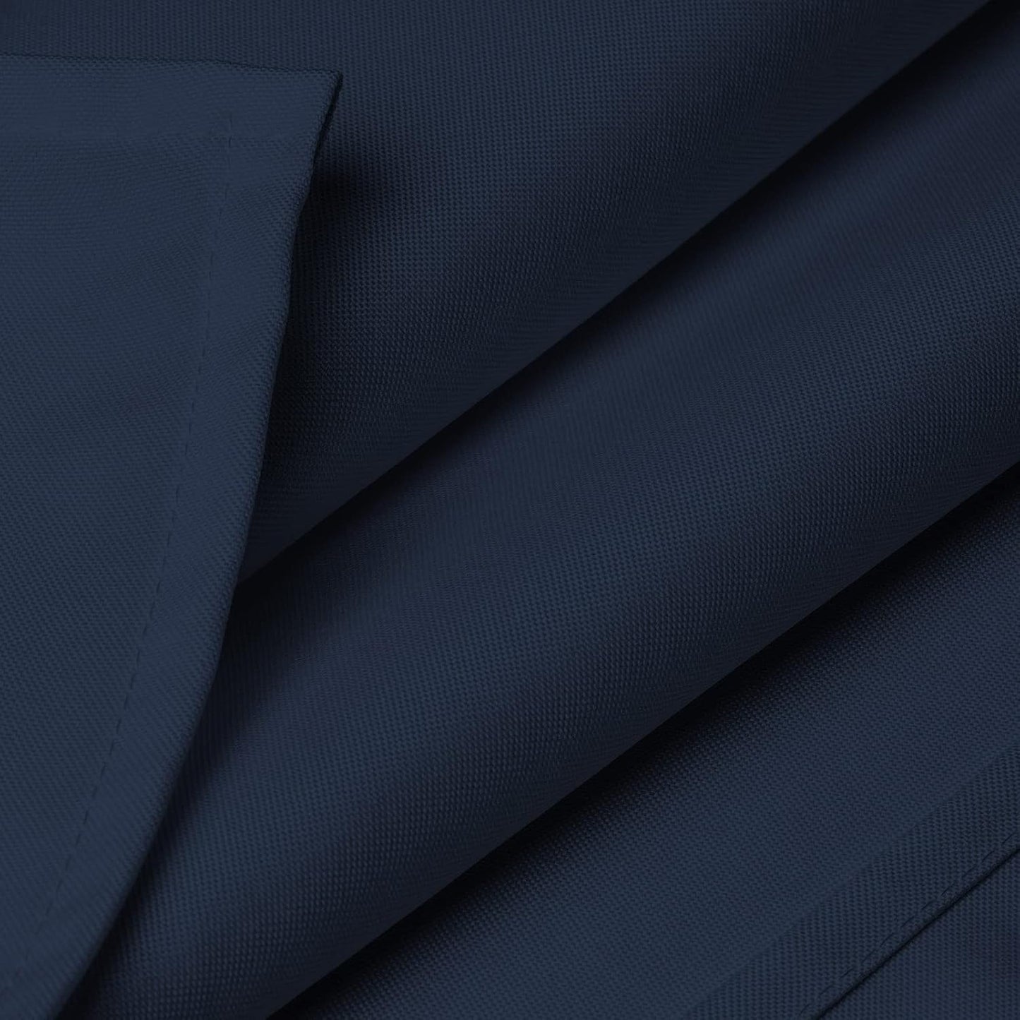 Lann's Linens - 10 Premium 90" x 156" Tablecloths for Wedding/Banquet/Restaurant - Rectangular Polyester Fabric Table Cloths - Navy Blue