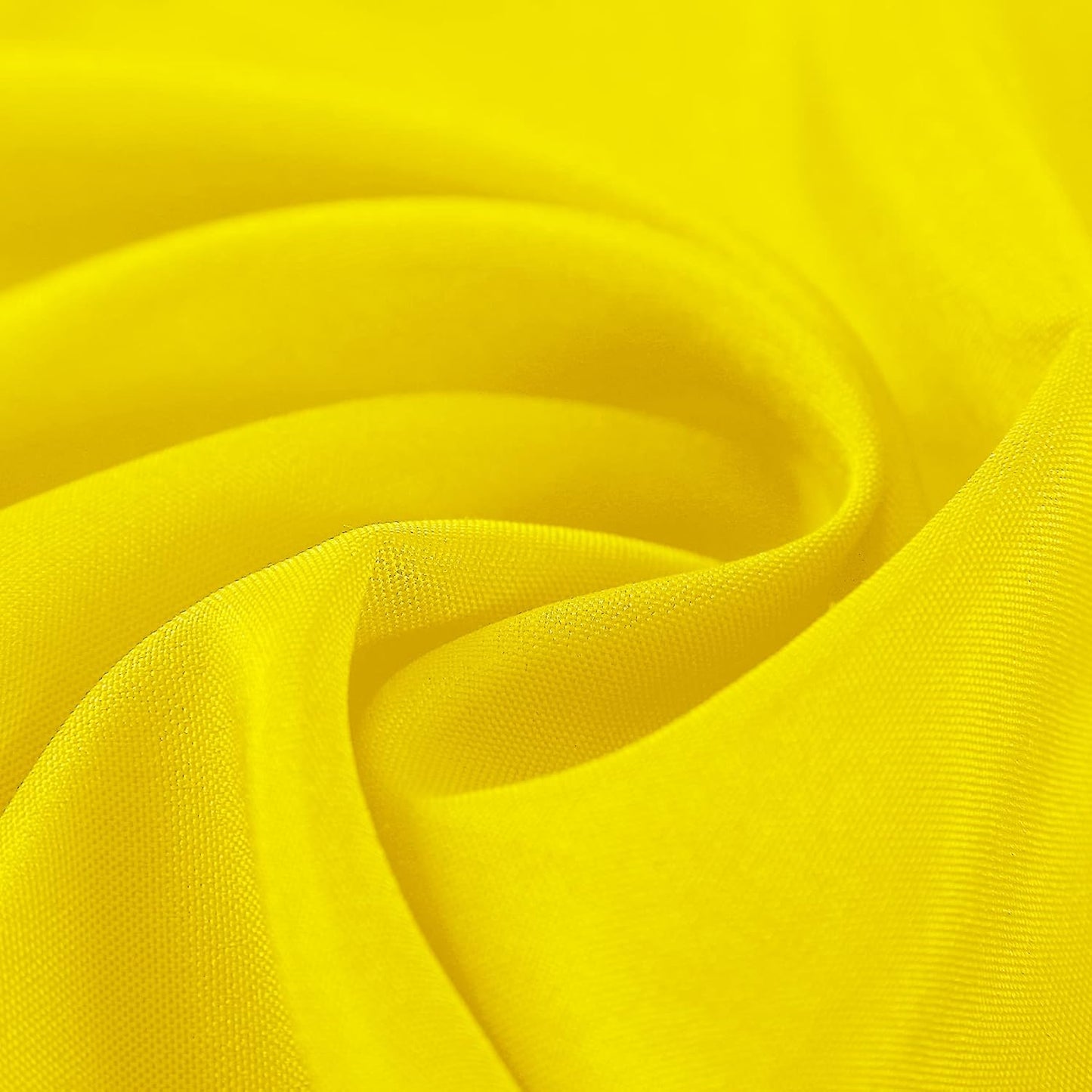 Cloth Napkins 17x17 inch Washable Polyester Dinner Napkins Soft Table Napkins for Wedding Party Dining Banquet(Yellow,100PCS)