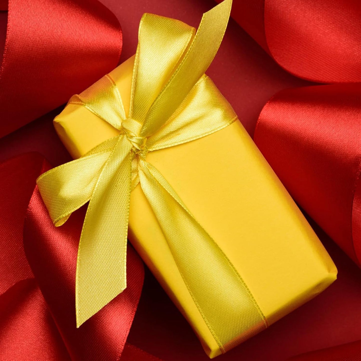 Vanhench 36" x 2400" (200') Yellow Wrapping Paper for Birthday, Solid Color Art Kraft Craft Paper for Gift Wrapping, Birthday, Bouquet Flower Crafts Packing Poster Bulletin Board