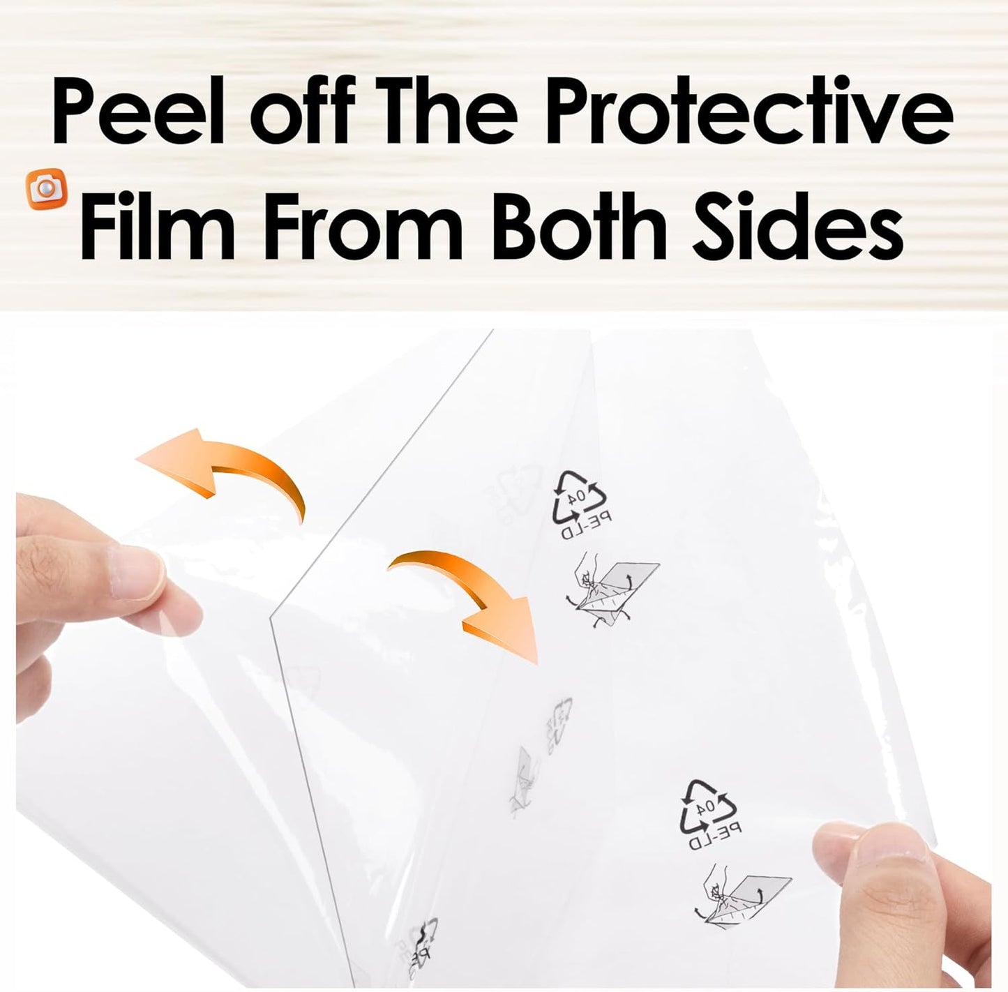 FIXSMITH 4x6 Picture Frame Set of 2, 4x6 Photo Frames with HD Plexiglass for Wall Hanging or Tabletop Display, Black