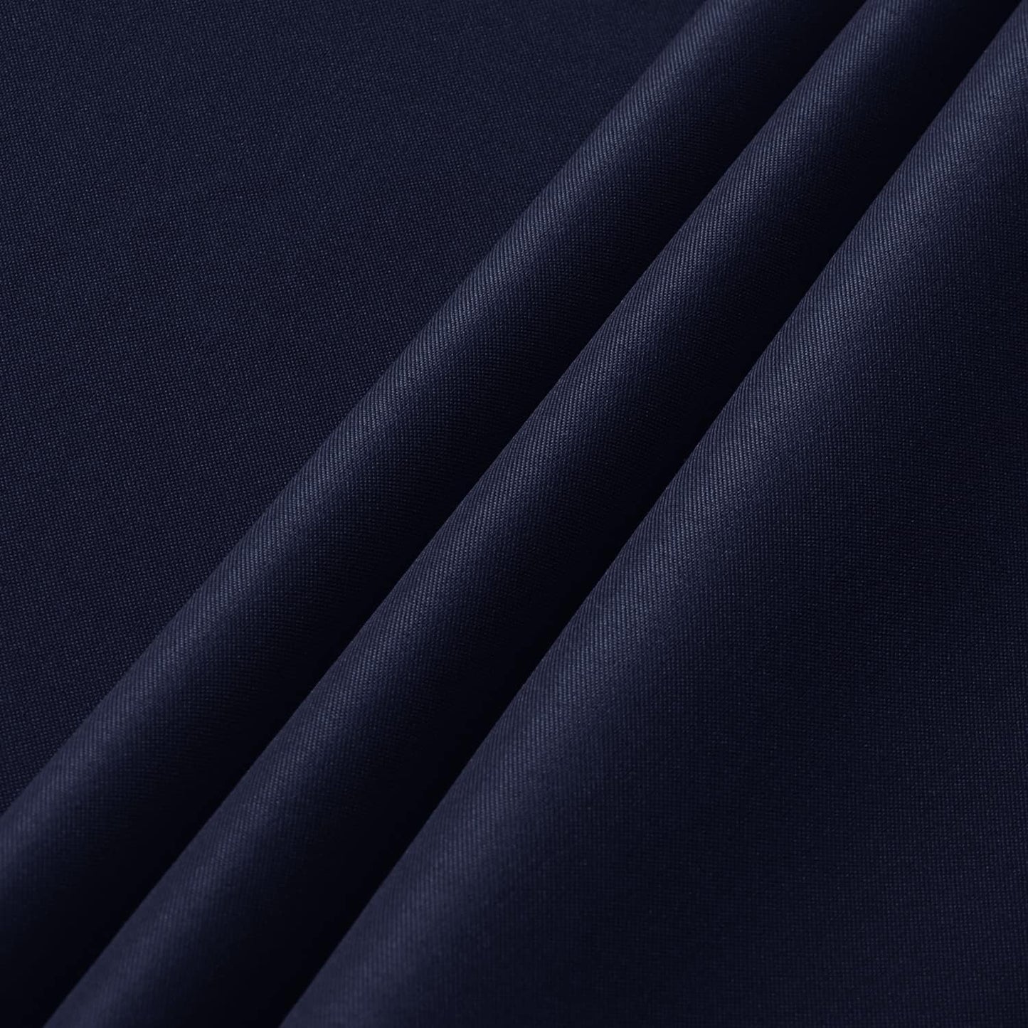 sancua 2 Pack Navy Tablecloth 60 x 102 Inch, Rectangle 6 Feet Table Cloth - Stain and Wrinkle Resistant Washable Polyester Table Cover for Dining Tables, Buffet Parties and Camping