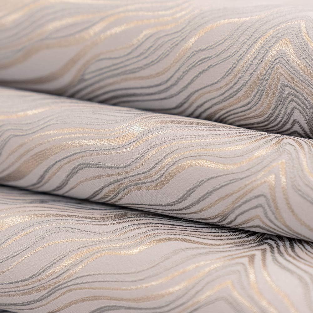 Avigers 12 x 78 Inch Decorative Luxury Abstract Striped Silver Gray Table Runners with Tassels for Home Living Room Bedroom Art Decor Wedding