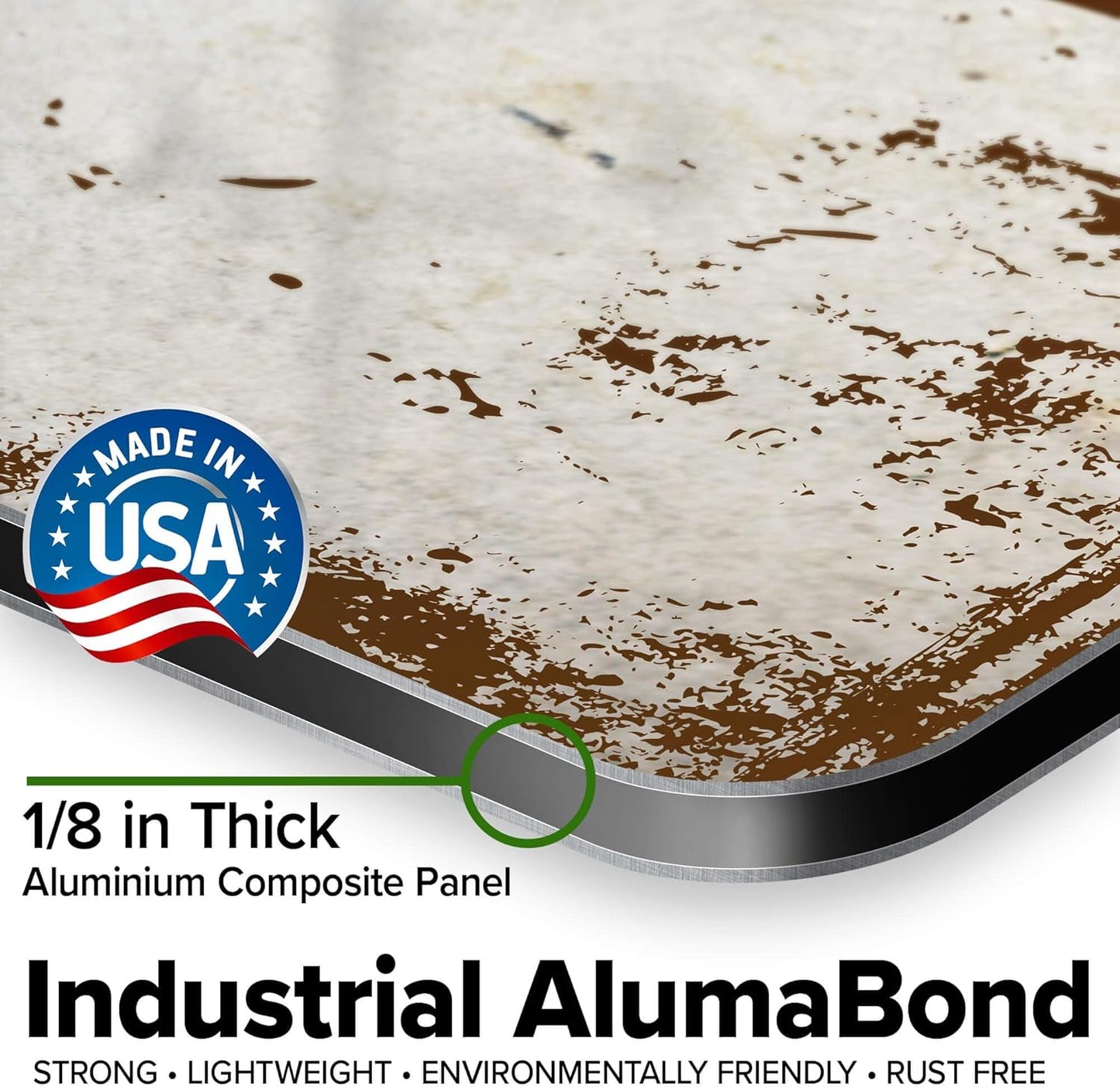 Custom Sign, Custom Street Sign, 11 Font Colors, 13 Font Styles, 4 Hole Options, 22 Sizes, 24x30 Inches, Rust Free DiBound, Fade Resistant, Made in USA by My Sign Center (Rustic)