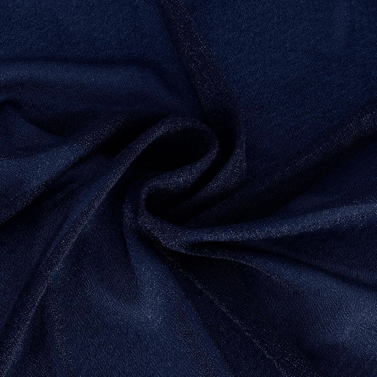 Navy Blue Wedding Arch Draping Fabric 2 Panels 29" x 20 FT Navy Wedding Drapes for Backdrop Sheer Curtain Drapes for Romantic Bridal Baby Shower Ceremony Birthday Party Fall Outdoor Events