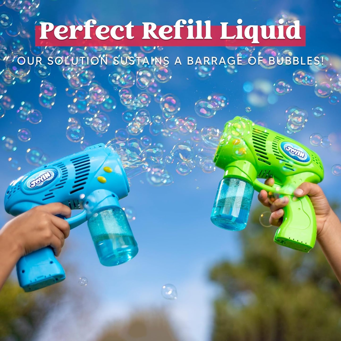 JOYIN 32 oz Concentrated Bubble Solution (Green) for Kids, Boys and Girls Summer Game, Party Favors, Summer Outdoor Fun, Pretend-Play Toys, Educational Toys, and School Classroom Prizes