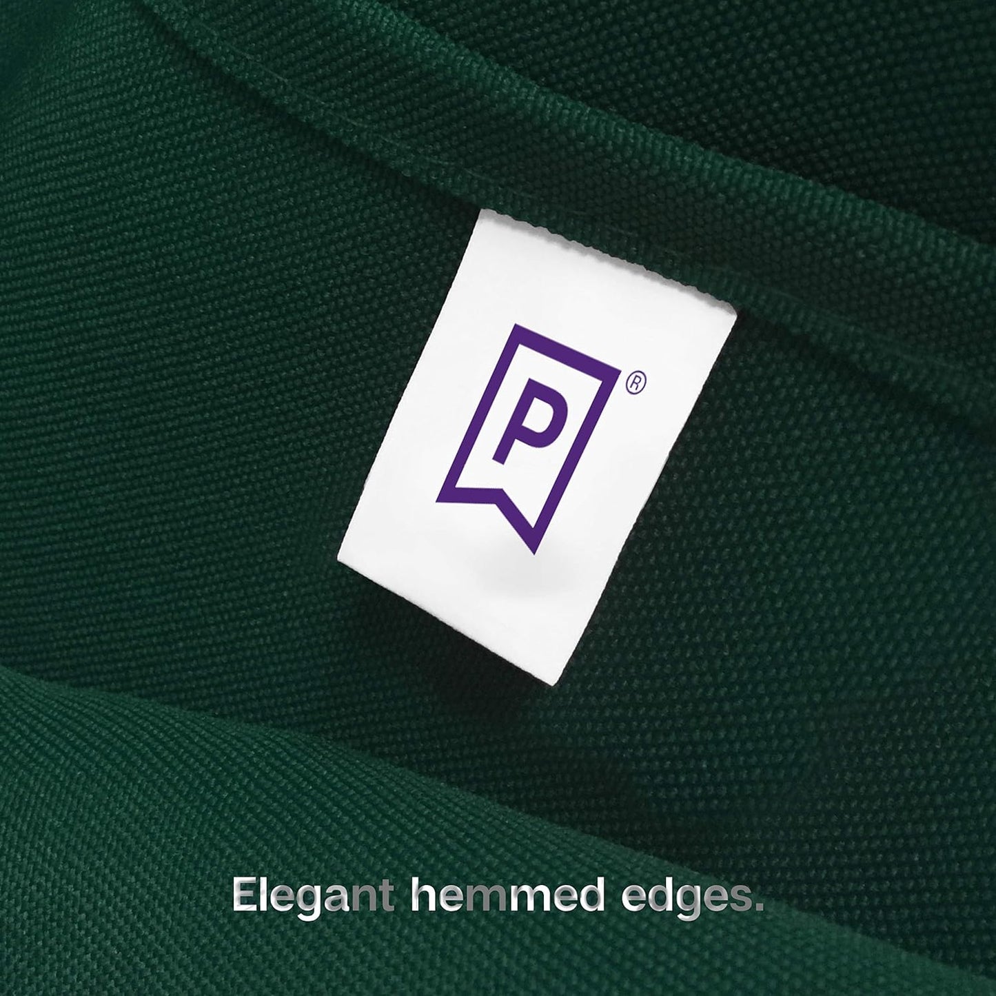 Gee Di Moda Rectangle Tablecloth - 90 x 156 Inch Hunter Green - Heavy Duty Washable Polyester - 8 Ft Table, Holiday Party, Wedding & Baby Shower