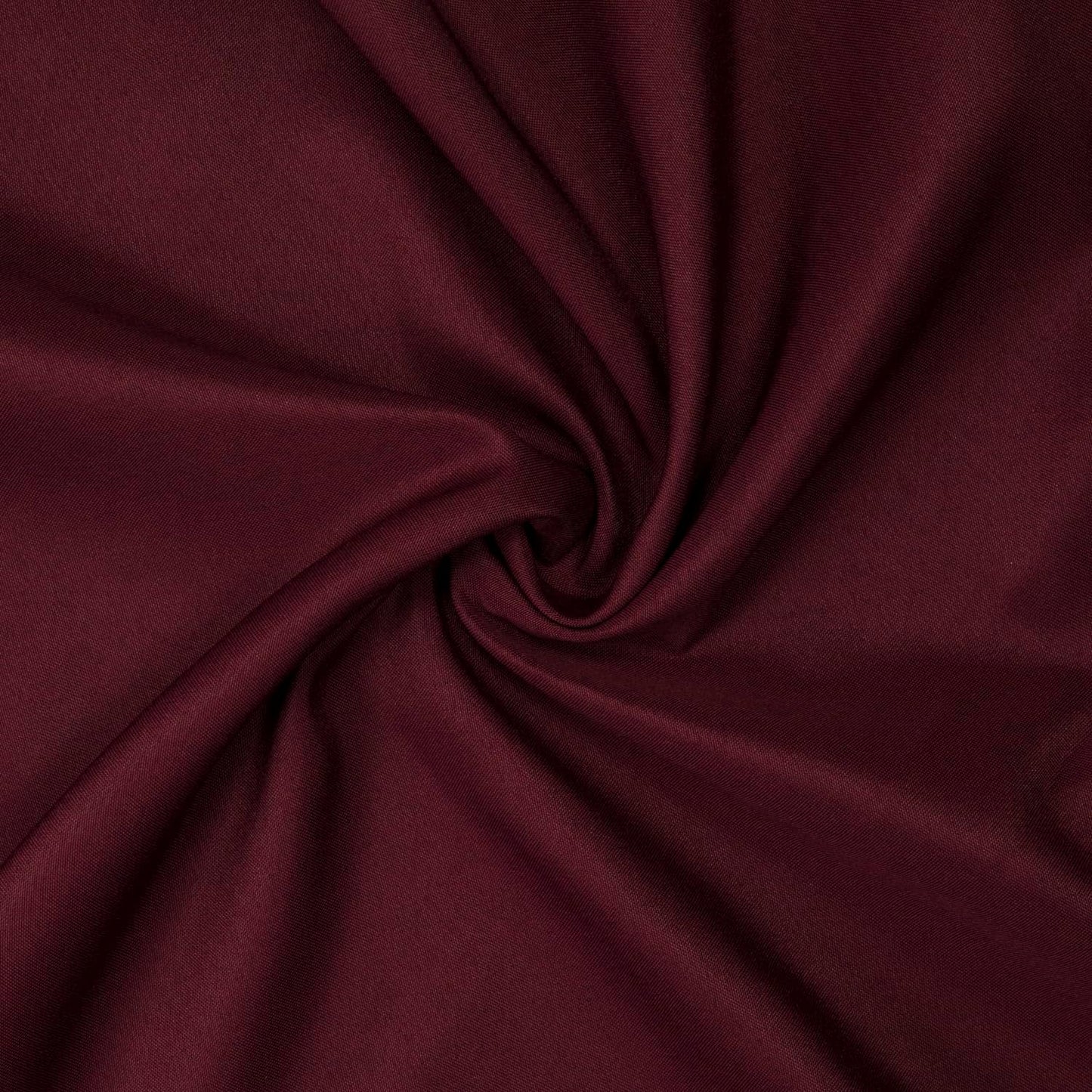 Gee Di Moda Square Tablecloth - 52 x 52 Inch Burgundy Table Cloth for Small Square or Round Tables - Heavy Duty Washable Fabric - for Buffet Table, Holiday Party, Dinner, Wedding & Baby Shower