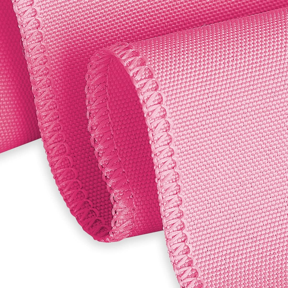 LinenTablecloth 90-Inch Round Polyester Tablecloth Fuchsia