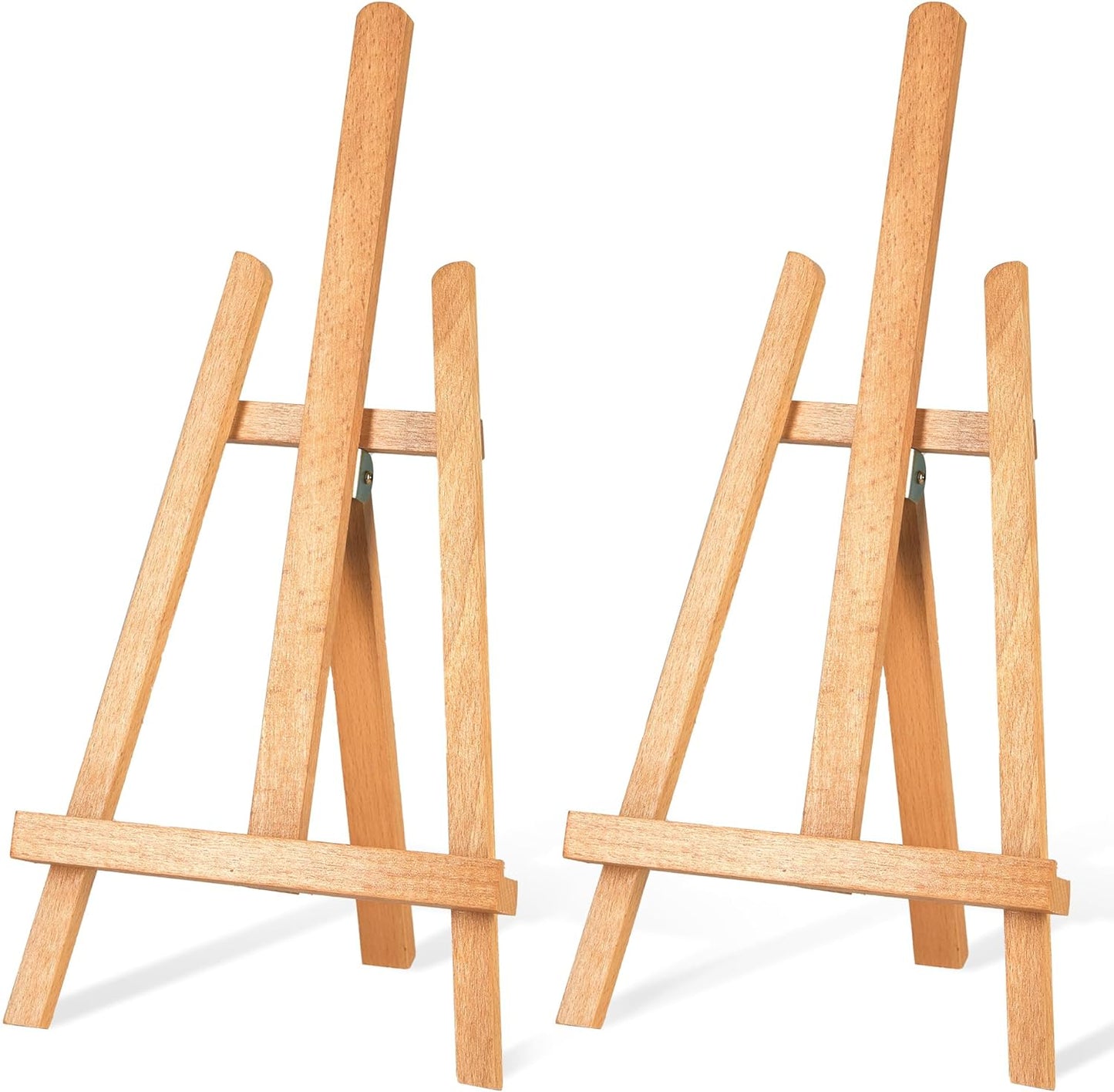 16 Inch Tabletop Easel Stand for Painting Canvas Table Top Easels for Display Wooden Small Easels Portable Photo Picture Sign Holder (2 Pack)