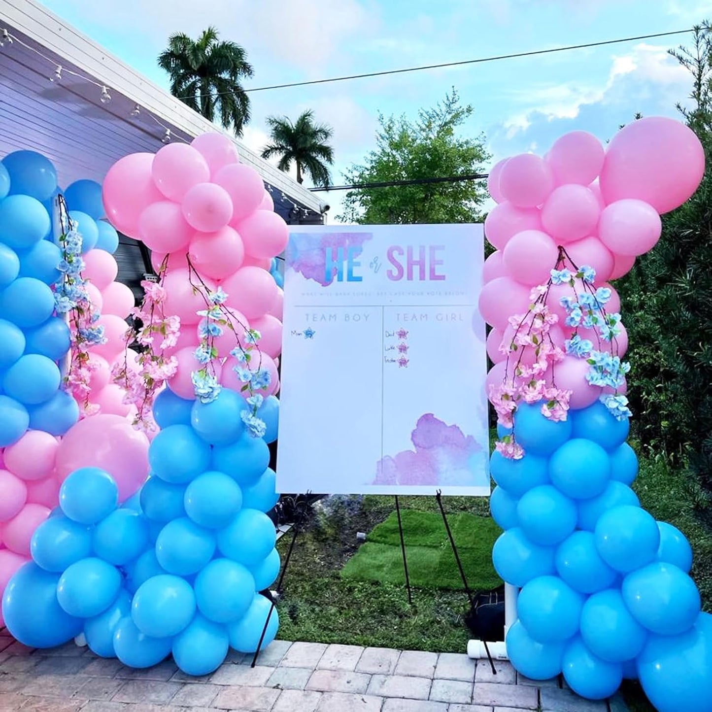 110pcs Pink Balloons 12 Inch Pink Latex Balloon Garland Arch Kit for Birthday Baby Shower Anniversary Graduation Wedding Party Decorations