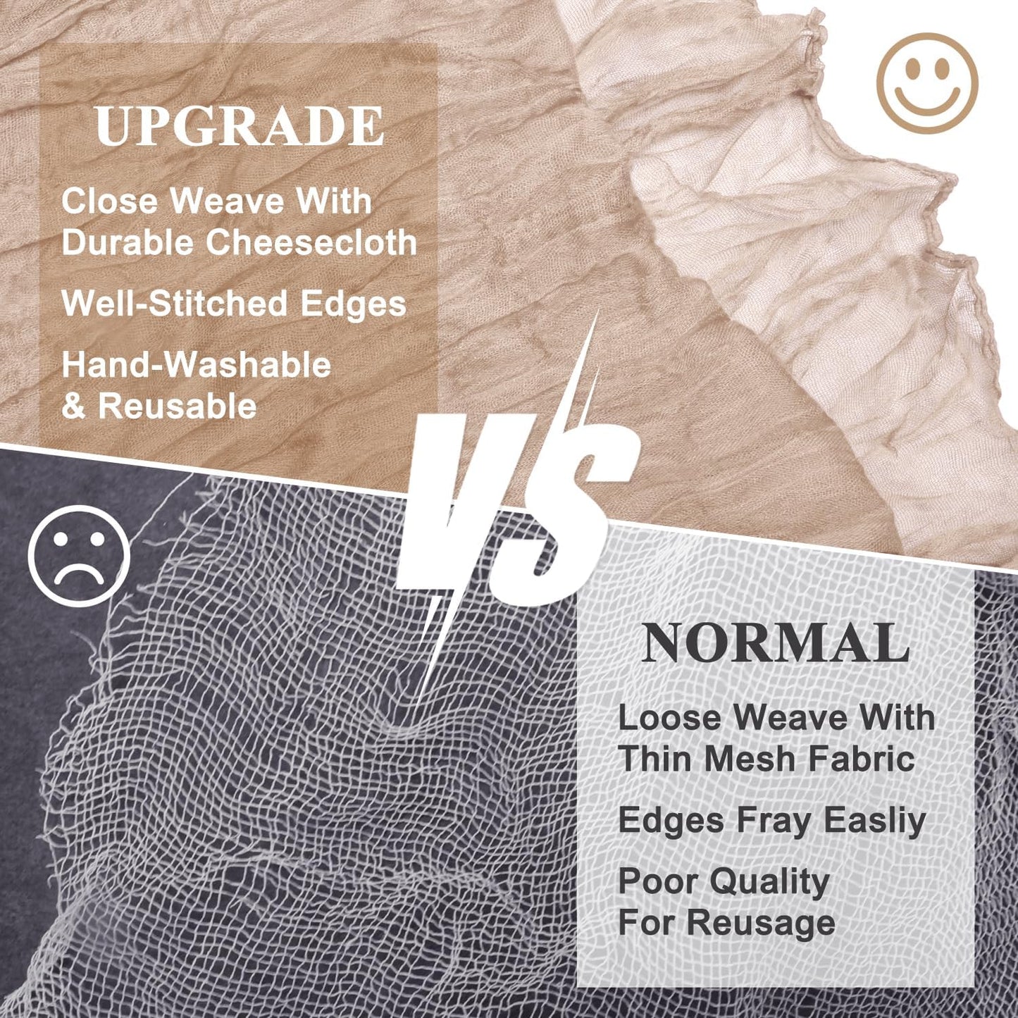 Asee'm 3pcs Cheesecloth Table Runner 120 Inches Long Nude Pink Boho Gauze Cheese Cloth Runner 10FT Rustic Sheer Table Runners for Christmas Wedding Party Baby Shower Spring Easter Decoration