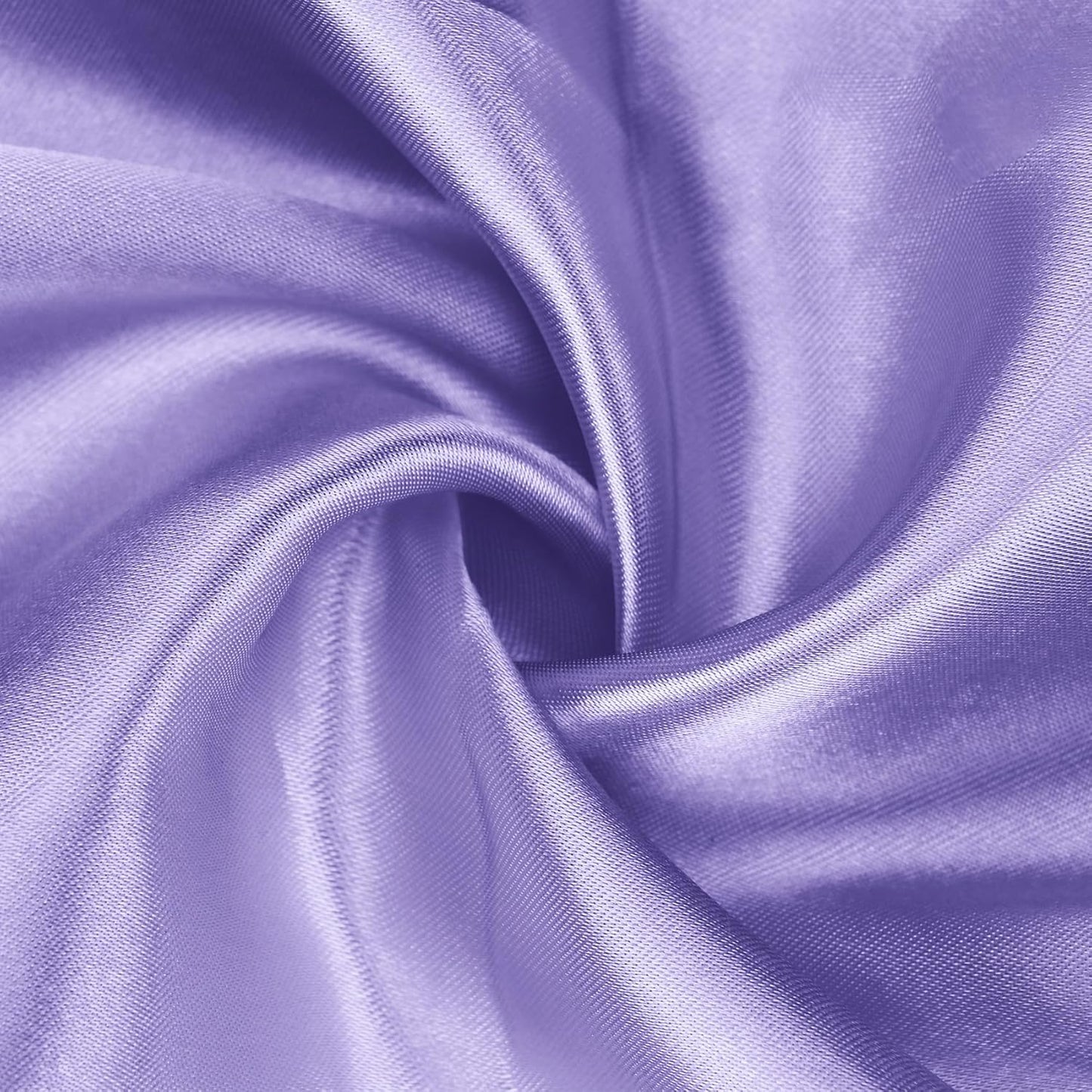 Bailarina 80 Pack Lavender Satin Napkins,17x17 Inches Wedding Napkins Square Soft Silky Table Napkins Bulk Decorative Elegant Cloth Napkin for Party Decoration, Banquet,Wedding,Graduation
