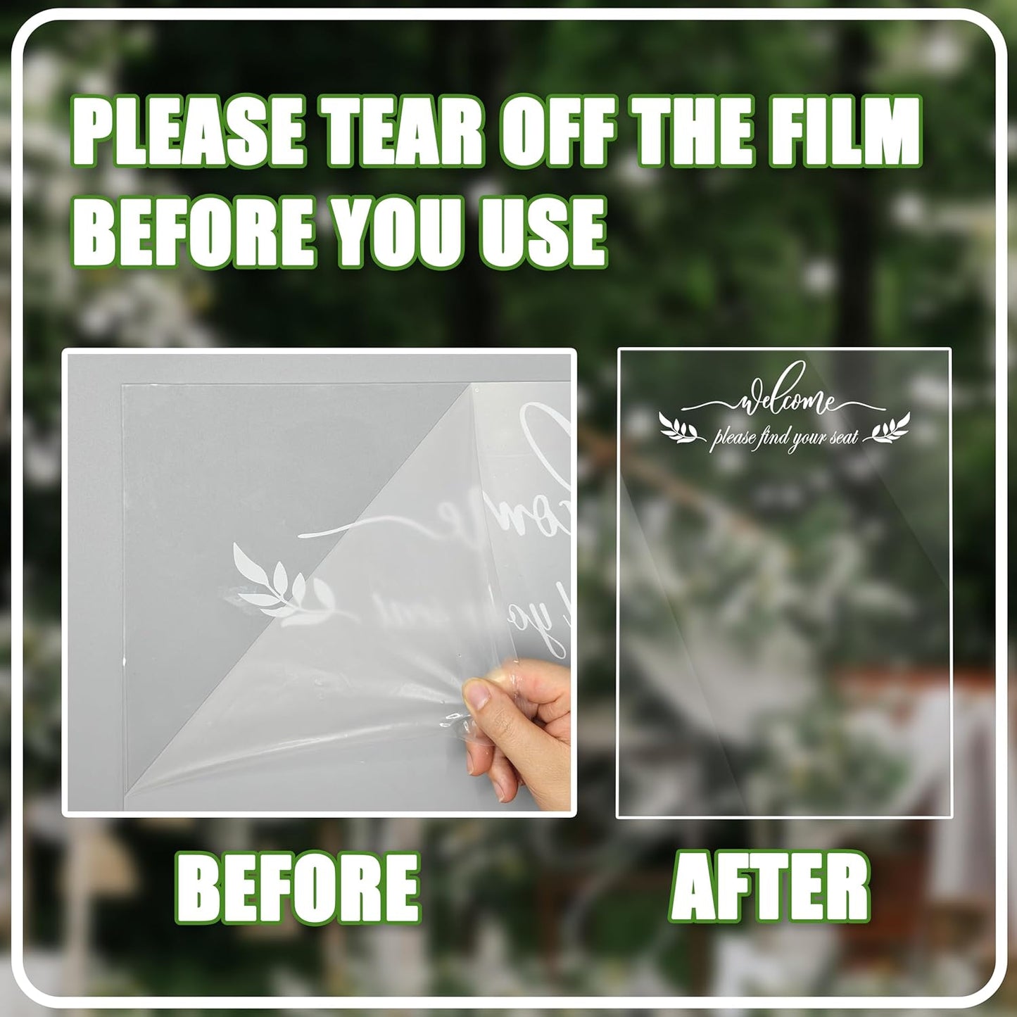 Wedding Seating Chart Board Display, 24x18 Inch Welcome Please Find Your Seat Acrylic Table Seating Chart Board, Includes 15 Seating Cards & 15 Rose Gold Wax Seal Stickers, Elegant Welcome Sign