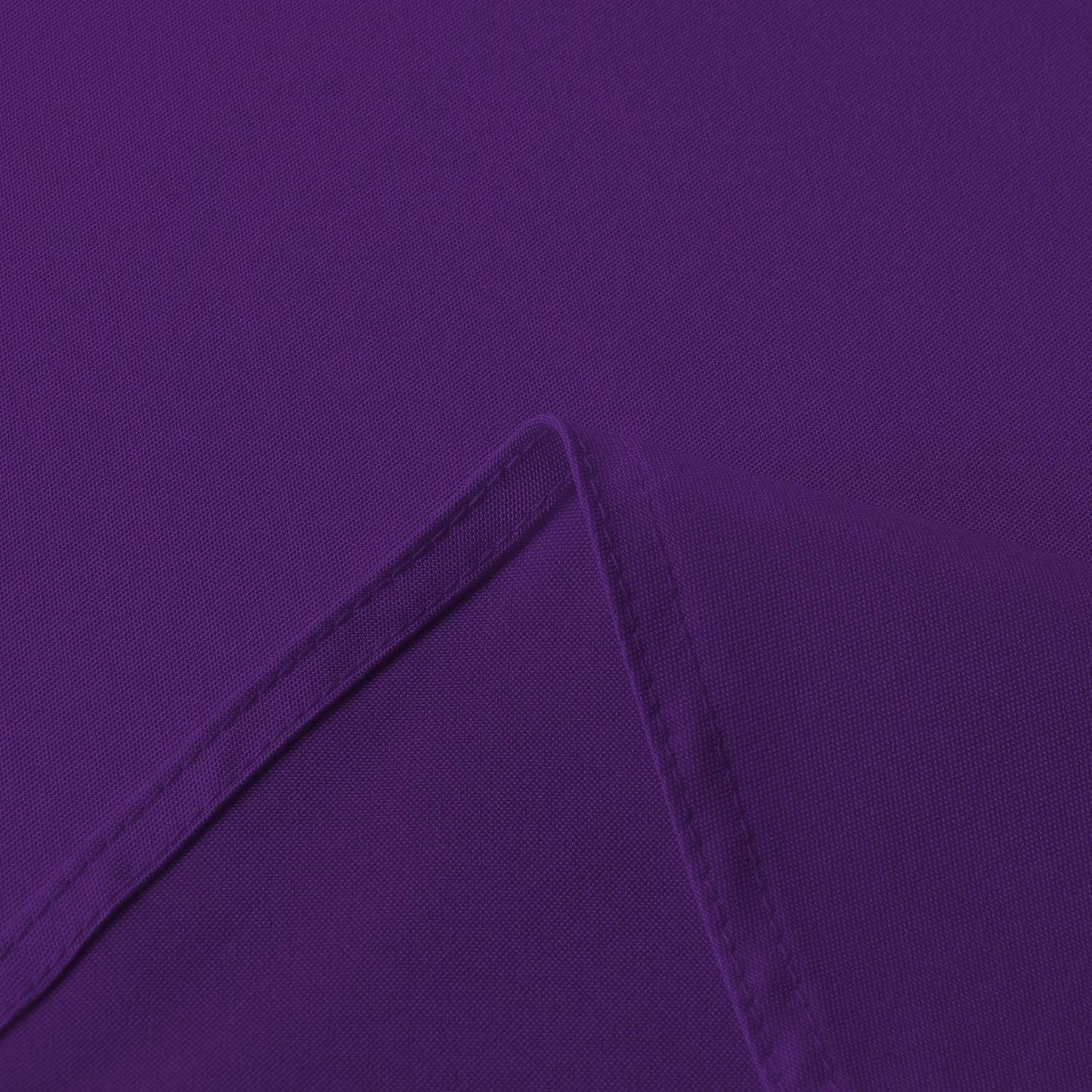 sancua Round Tablecloth - 70 Inch - Water Resistant Spill Proof Washable Polyester Table Cloth Decorative Fabric Table Cover for Dining Tables, Buffet Parties and Camping, Purple