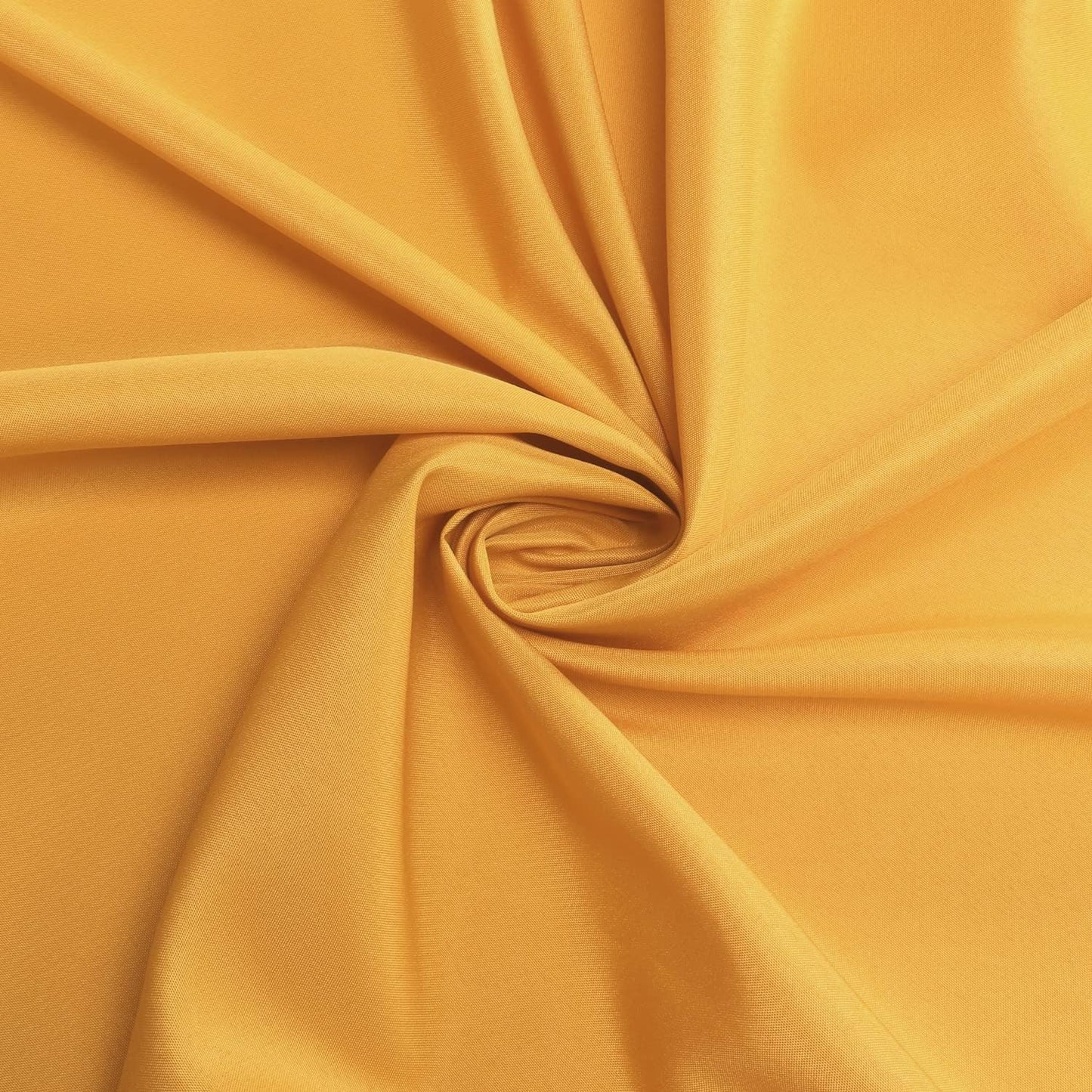 sancua Round Tablecloth - 80 Inch - Water Resistant Spill Proof Washable Polyester Table Cloth Decorative Fabric Table Cover for Dining Tables, Buffet Parties and Camping, Gold