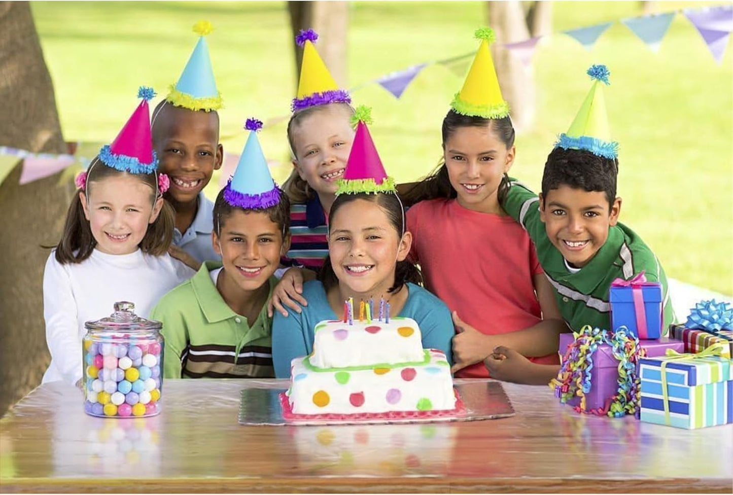 Party Solids Pack Of 12 Premium Plastic Tablecloth 54 Inch x 108 Inch Rectangle Table Cover - Clear