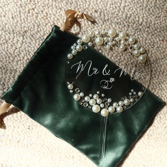 Mr and Mrs Cake Topper, Bride and Groom Sign Wedding, Engagement Cake Toppers Decorations