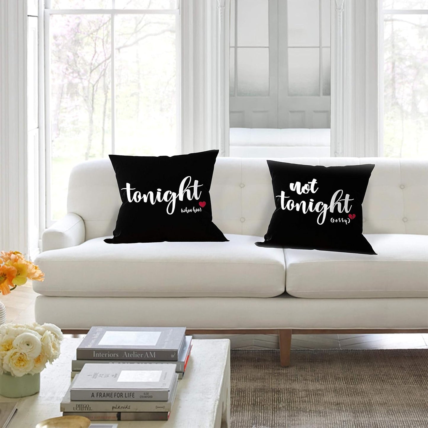 Mancheng-zi Bridal Shower Gift,Bridal Gift Pillows Covers 18x18,Bachelorette Gifts for Bride,Wedding Gifts for Bride,Clever Bridal Shower Gifts,Bachelorette Gifts for Bride Naughty(Black)