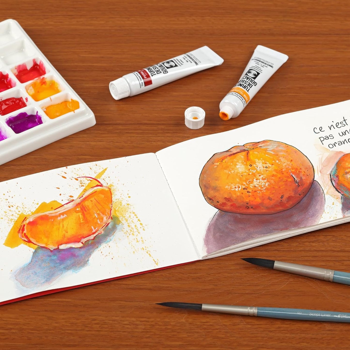 New York Central Eternity Ninety Flat Book- 4x6" Sketch Watercolor Journal, Pack of 10- Black Soft Paperback- Watercolor Sketchbook w/Elastic Band, 100 Total Sheets 100% Cotton, 90 lb Cold-Pressed