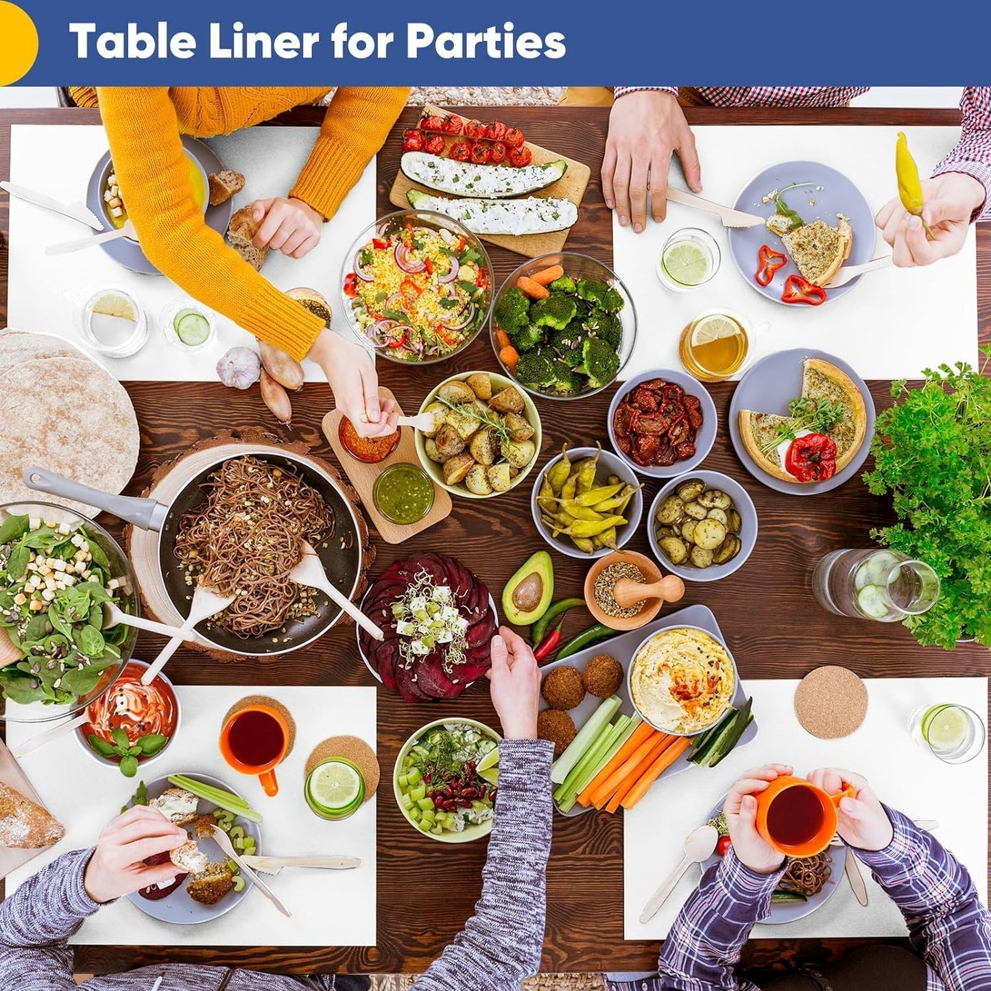 Vanhench White Kraft Wrapping Paper 17.5"×1800", Easel Painting Drawing Paper Roll Kids Art Supplies, Chart Poster Bulletin Board Paper Roll, Floor Covering Arts Crafts Table Wrap