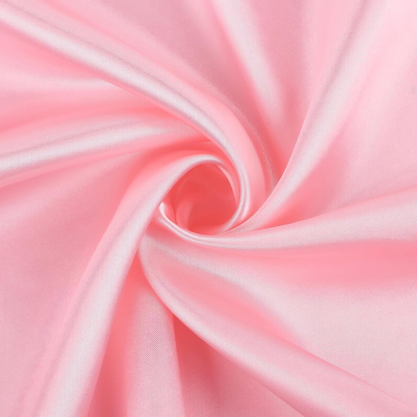 Aneco 12 Pieces Satin Napkins Soft Dinner Napkins Multicolor Square Weddings Table Napkins 17 x 17 Inches for Restaurant Weddings Party Dinner Decoration (Pastel Rainbow)