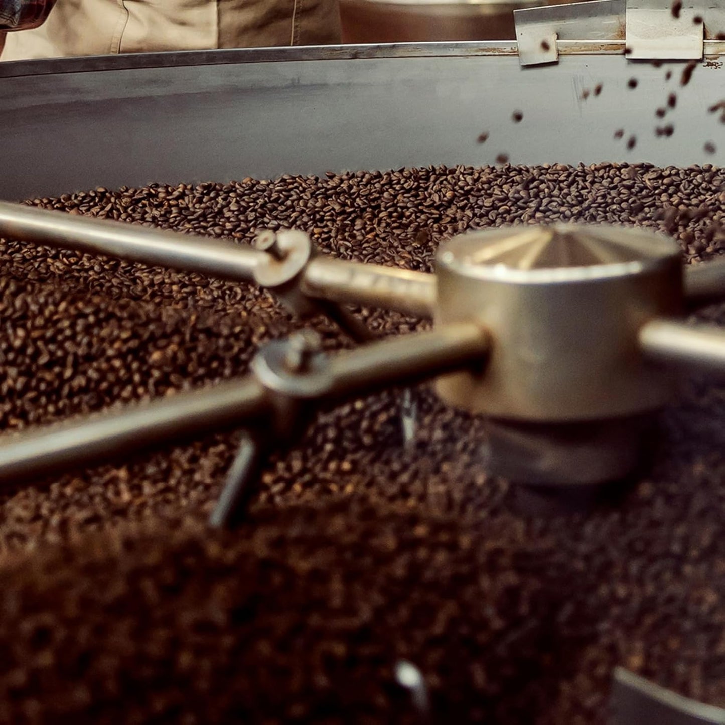 Coffee Bean Direct Tanzanian Peaberry, Whole Bean Coffee, Light Roast, 1 Pound Bag (Pack of 1)