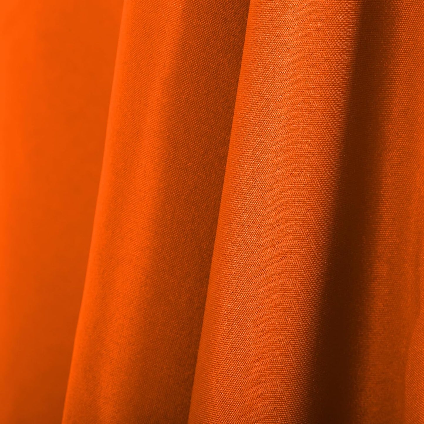 Ascoza 2pack 90x156 Inch Orange Rectangular Tablecloth 8 Feet Table Cloth in Polyester Fabric for Wedding/Banquet/Restaurant/Parties