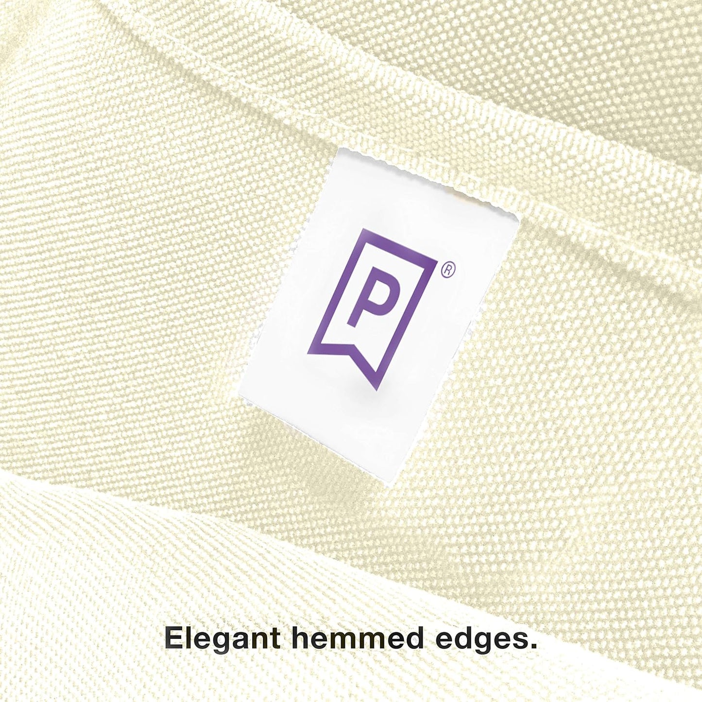 Gee Di Moda Ivory Rectangle Tablecloth - 90 x 132 Inch, Polyester, Wrinkle & Stain Resistant, Perfect for 6 Foot Table, Buffet, Parties & More