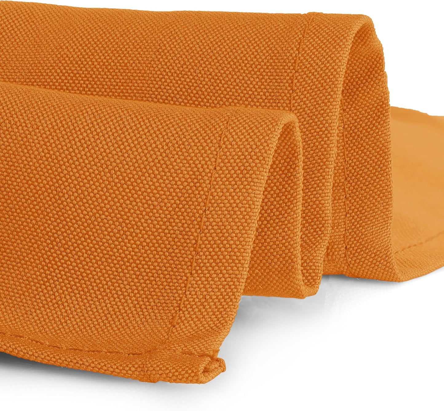 Gee Di Moda Rectangle Tablecloth - 70 x 120 Inch Orange Table Cloth for 6 or 8 Foot Rectangle Table - Heavy Duty Washable Fabric - for Buffet Table, Holiday Party, Dinner, Wedding & Baby Shower