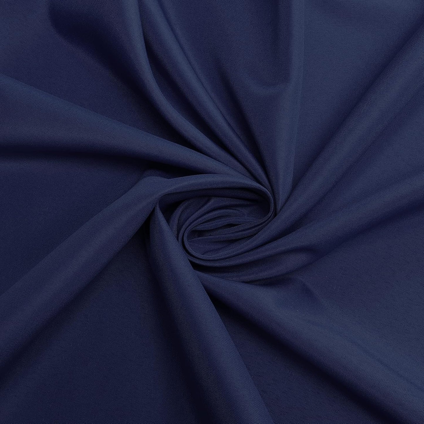 sancua 60 Inch Round Tablecloth (Fits 20-48 Inch Tables), Water Resistant Spill Proof Washable Polyester Table Cloth Decorative Fabric Table Cover for Dining, Buffet Parties and Camping, Navy