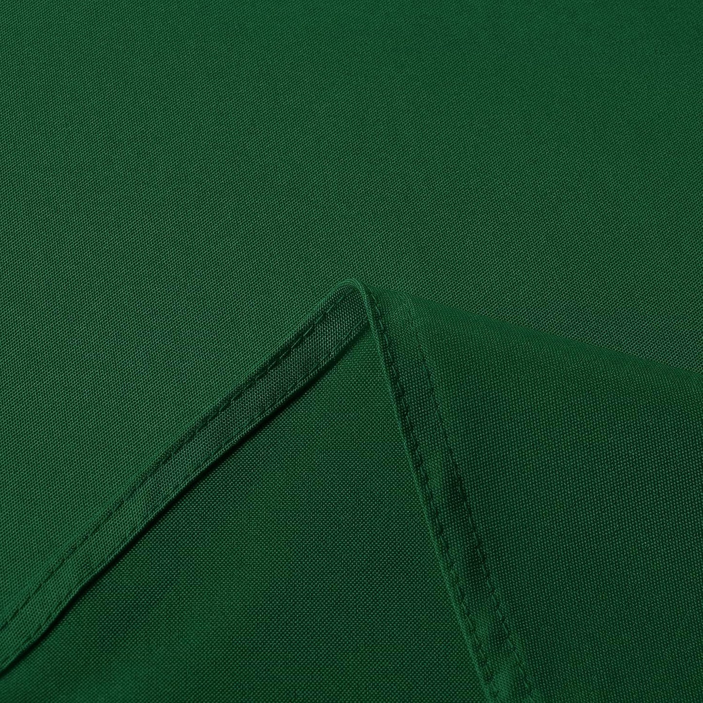 sancua Round Tablecloth - 108 Inch - Water Resistant Spill Proof Washable Polyester Table Cloth Decorative Fabric for Dining, Buffet Parties and Camping, Hunter Green