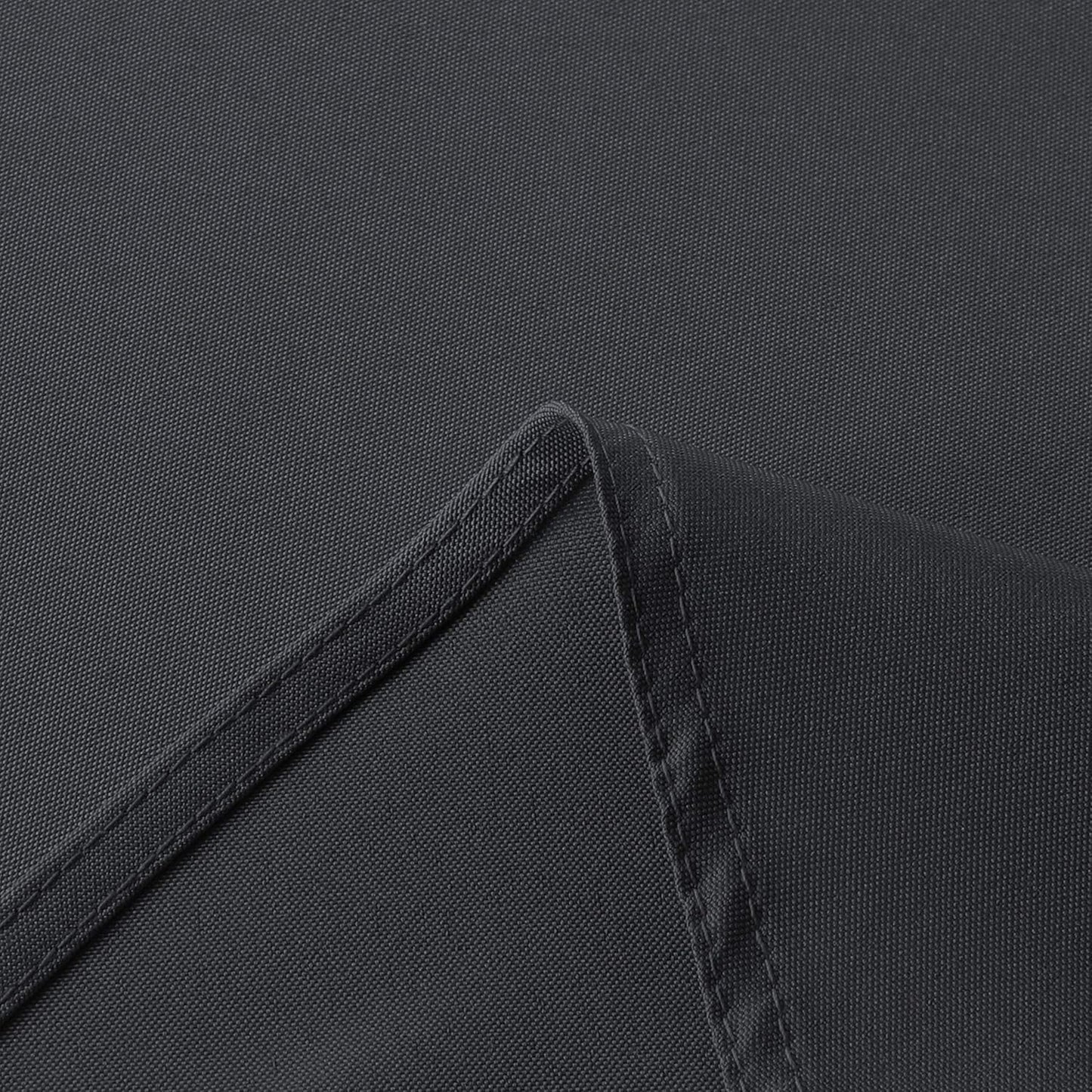 sancua Round Tablecloth - 60 Inch - Water Resistant Spill Proof Washable Polyester Table Cloth Decorative Fabric Table Cover for Dining Tables, Buffet Parties and Camping, Grey