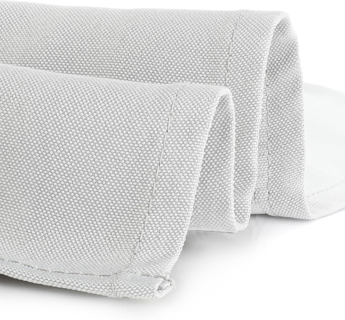 Gee Di Moda Rectangle Tablecloth - 60 x 126 Inch White Table Cloth for 8 Foot Rectangle Table - Heavy Duty Washable Fabric - for 8 Ft Buffet Table, Holiday Party, Dinner, Wedding & Baby Shower