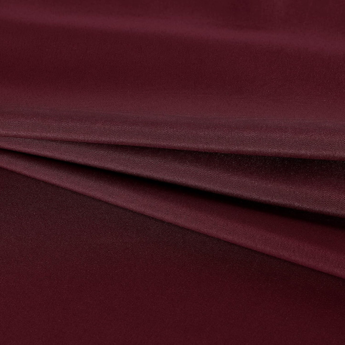 Fitable Square Tablecloth 54x54 inch Tablecloth Stain and Wrinkle Resistant Washable Polyester Table Cloth for Buffet Parties and Camping, Burgundy