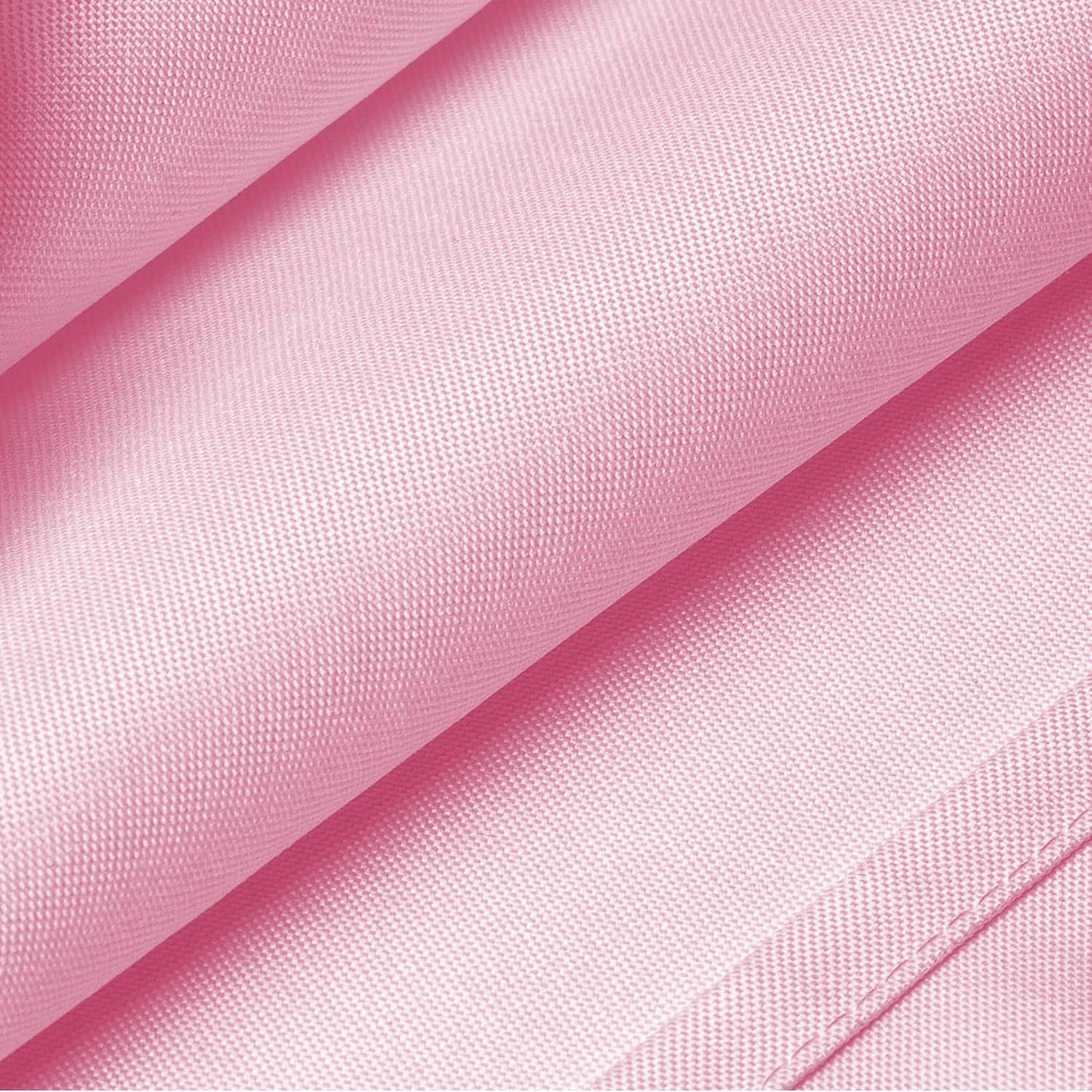 Lann's Linens - 10 Premium 90" Round Tablecloths for Wedding/Banquet/Restaurant - Polyester Fabric Table Cloths - Pink