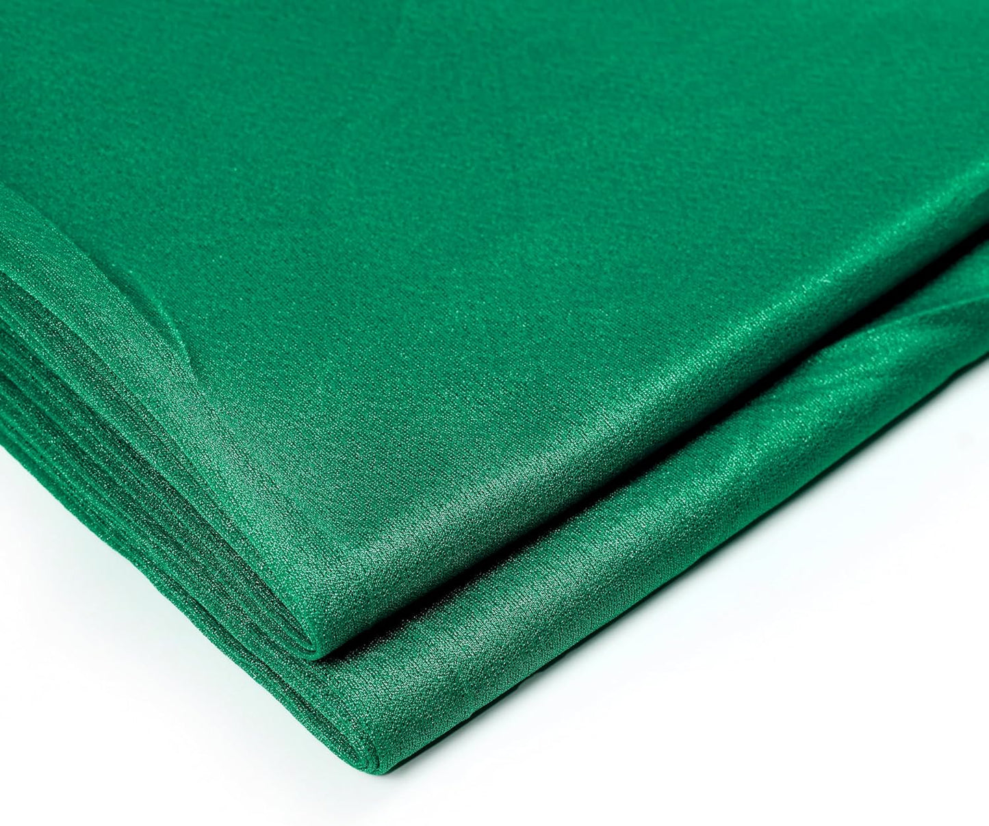 VDS Pack of 2 Panel (30 Inch X 30 Feet) Wedding Arch Draping Fabric Sheer Chiffon Fabric Drapery for Wedding Ceremony Reception Swag Backdrop Canopy Chuppah ARBO Altars Decoration (Emerald)