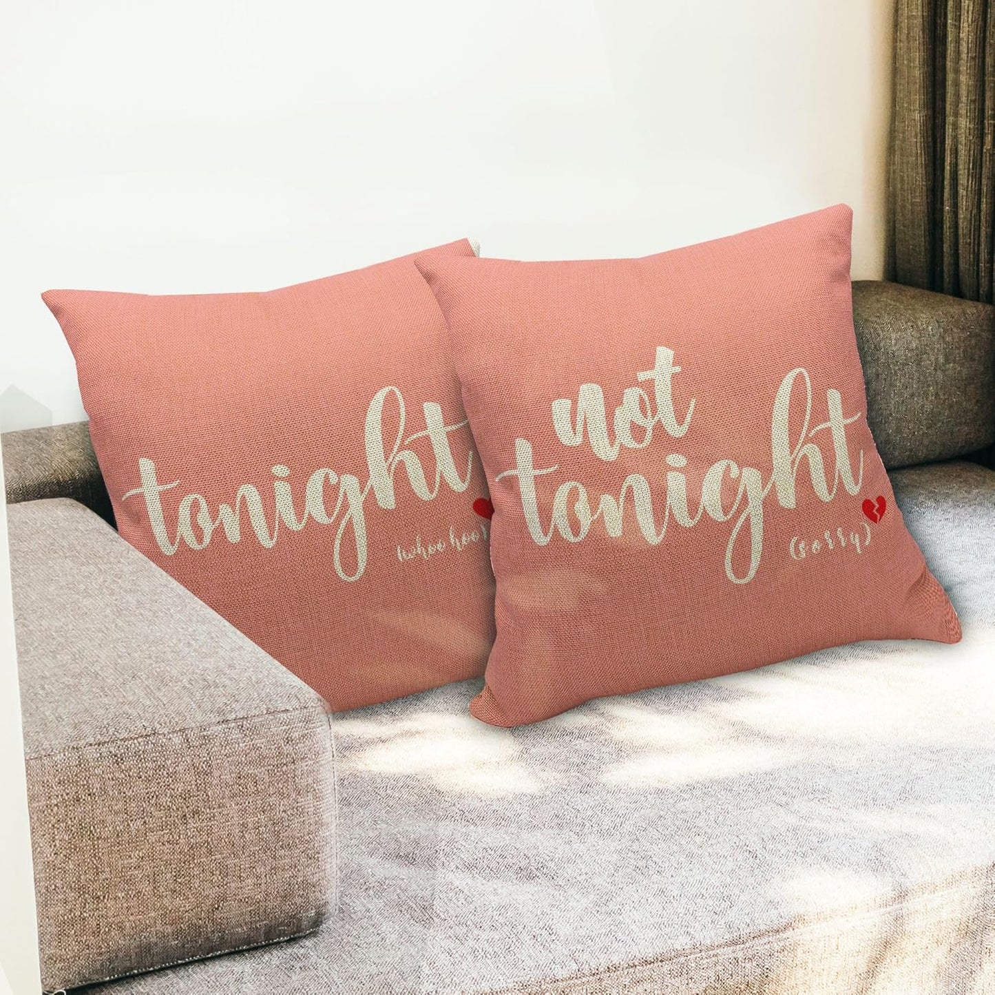 Mancheng-zi Bachelorette Pillow Cover - 18x18, Funny Bride to be Gifts for Wedding, Bedroom Decor (Pink)