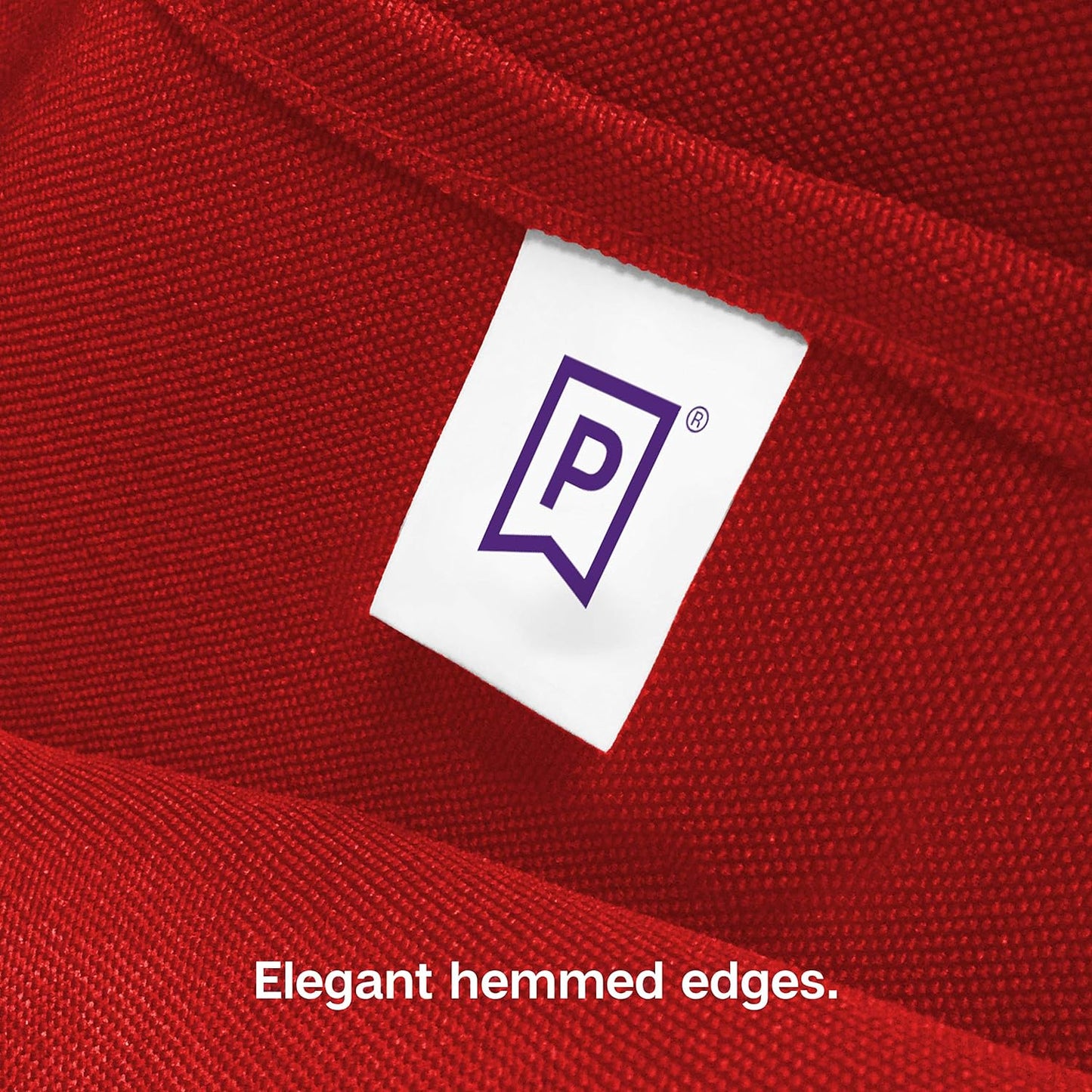 Gee Di Moda Rectangle Tablecloth - 70 x 120 Inch Red Table Cloth for 6 or 8 Foot Rectangle Table - Heavy Duty Washable Fabric - for Buffet Table, Holiday Party, Dinner, Wedding & Baby Shower