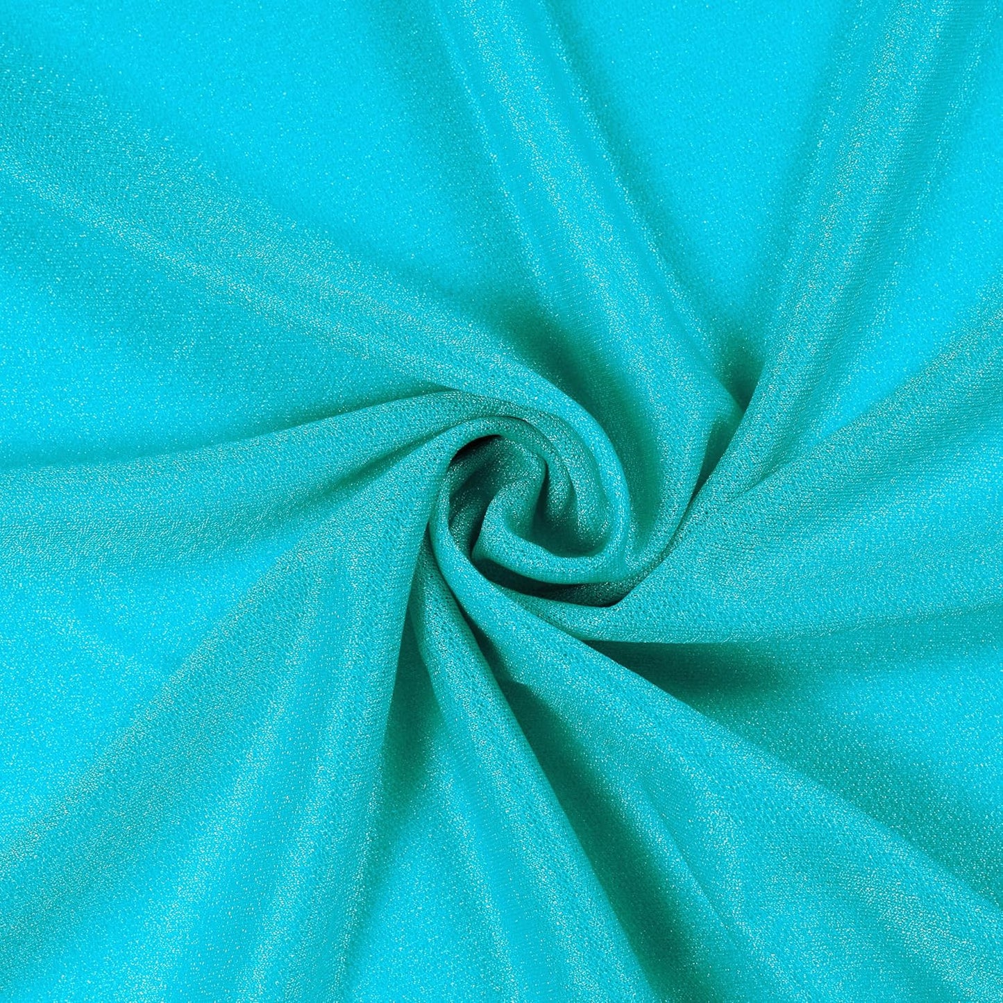 VDS Pack of 2 Panel (30 Inch X 100 Feet) Wedding Arch Draping Fabric Sheer Chiffon Fabric Drapery for Wedding Ceremony Reception Swag Backdrop Canopy Chuppah ARBO Altars Decoration (Peacock Blue)